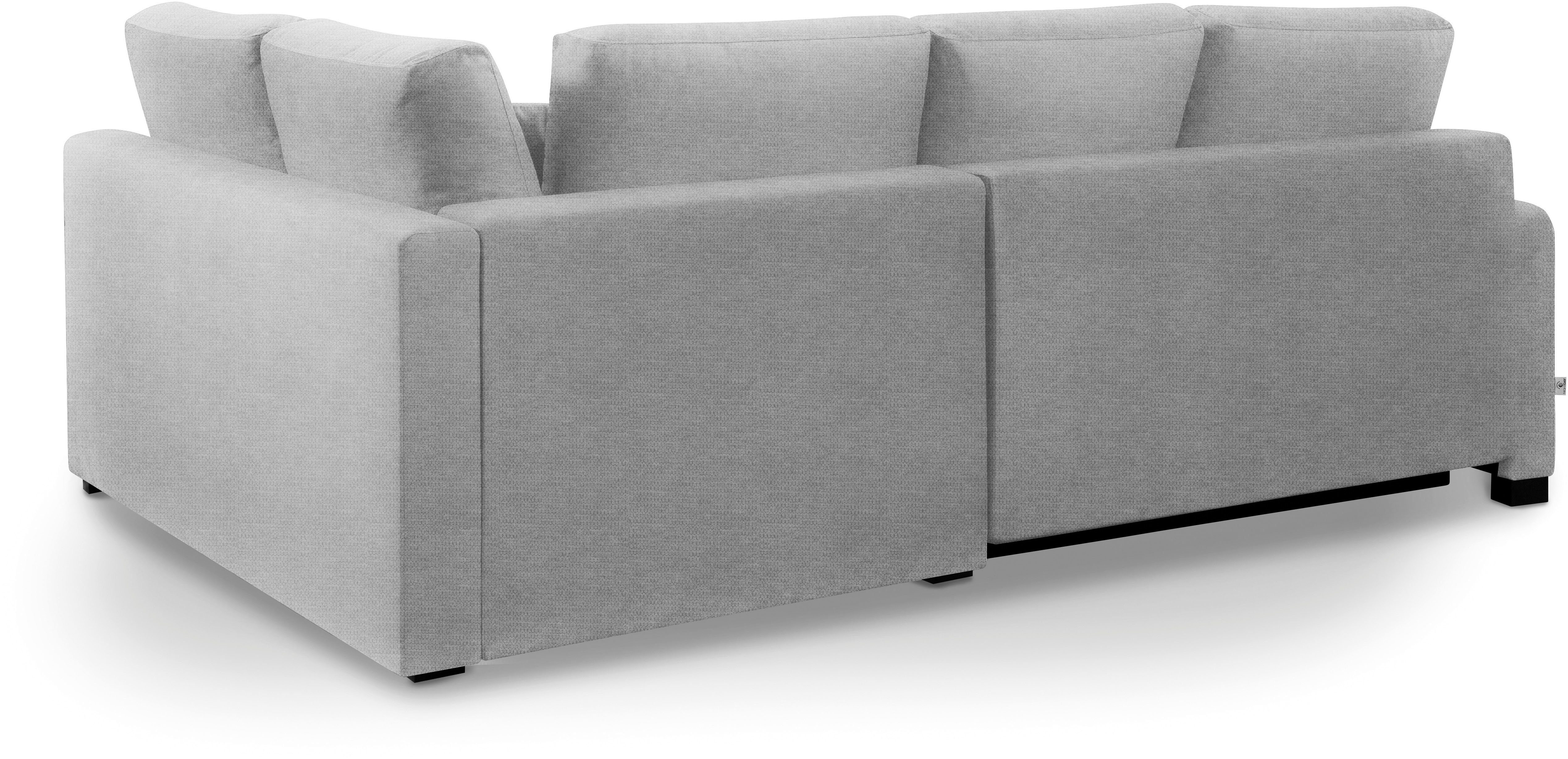 exxpo - sofa fashion Hoekbank Chester, boxspring pocketvering bekleding voor comfortabeler zitcomfort (2-delig)