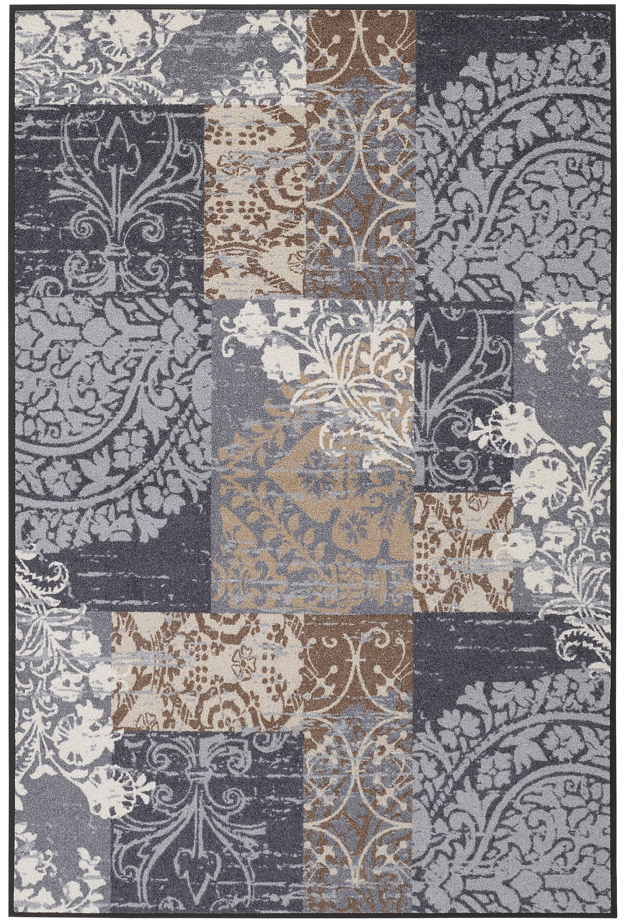 wash+dry by Kleen-Tex Loper ARMONIA Inloopmatten, patchworkdesign, ornamenten, antislip