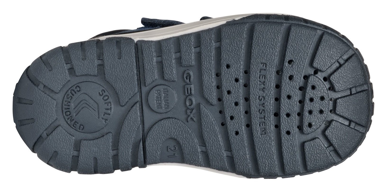 Geox Winterlaarzen B OMAR BOY WPF C Klittenbandlaarzen, babylaarzen winterlaarzen met warme voering