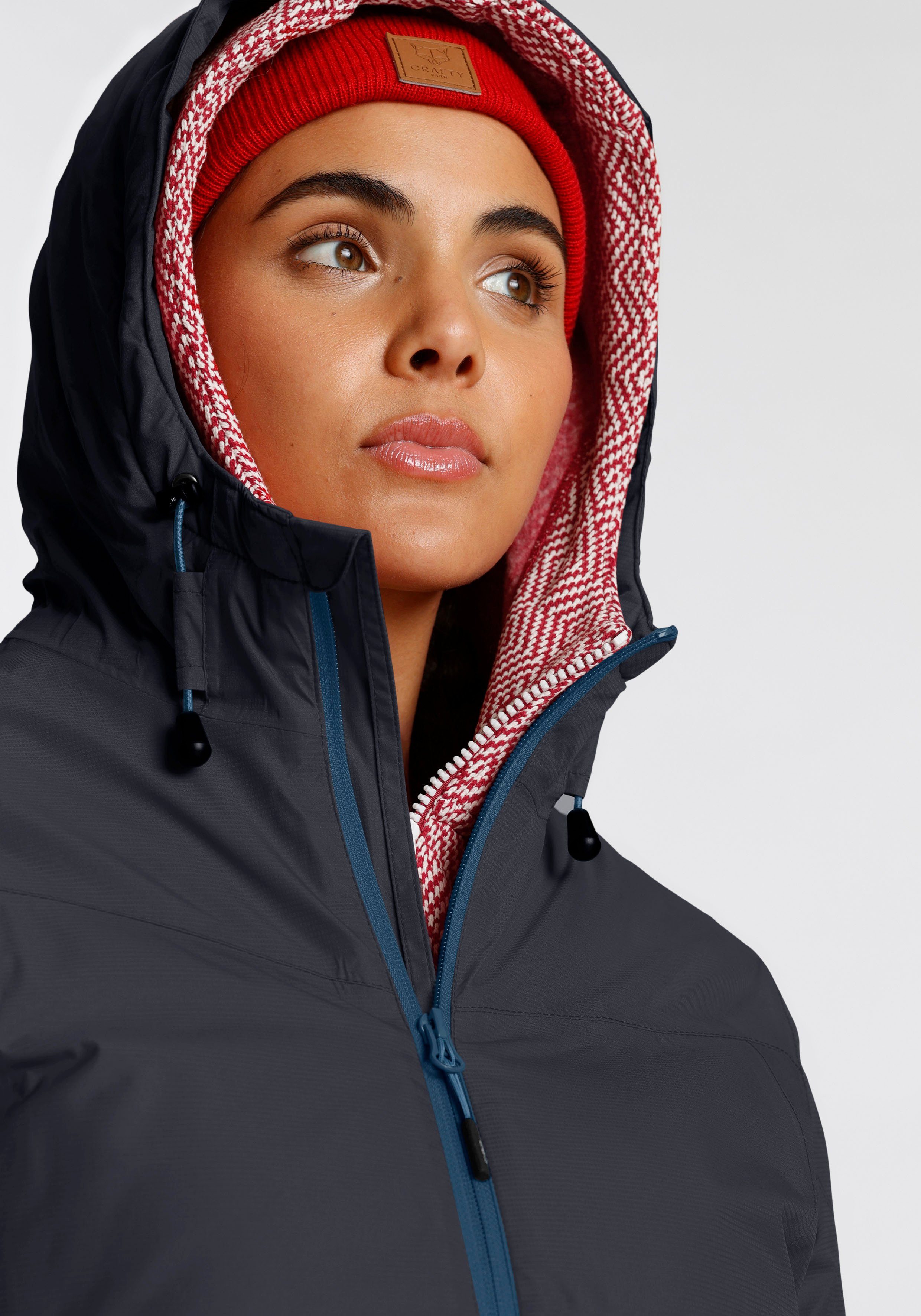 CMP Functioneel jack WOMAN JACKET FIX HOOD Winddicht & waterafstotend & ademend