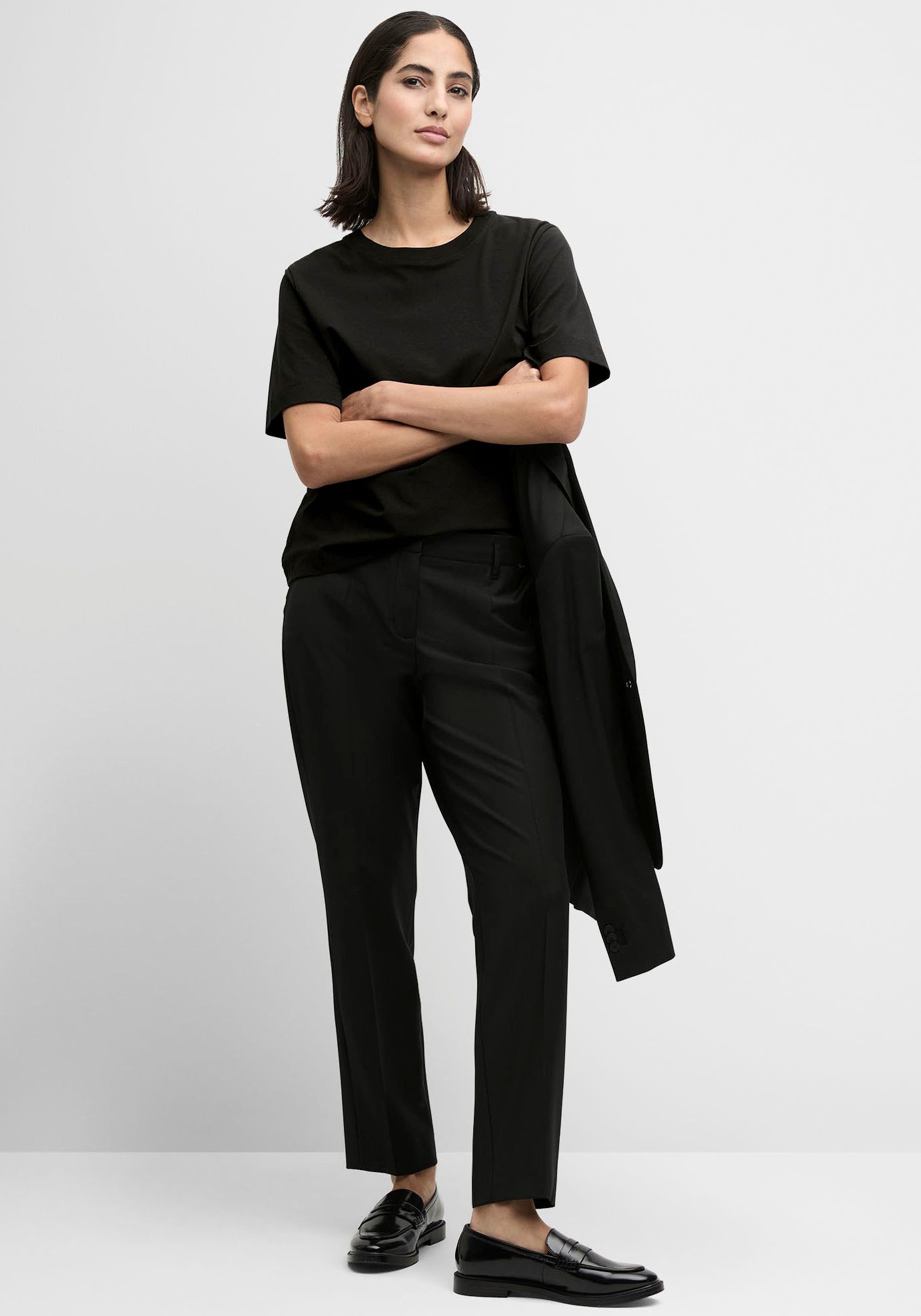 Cinque T-shirt CITANA met een ronde hals