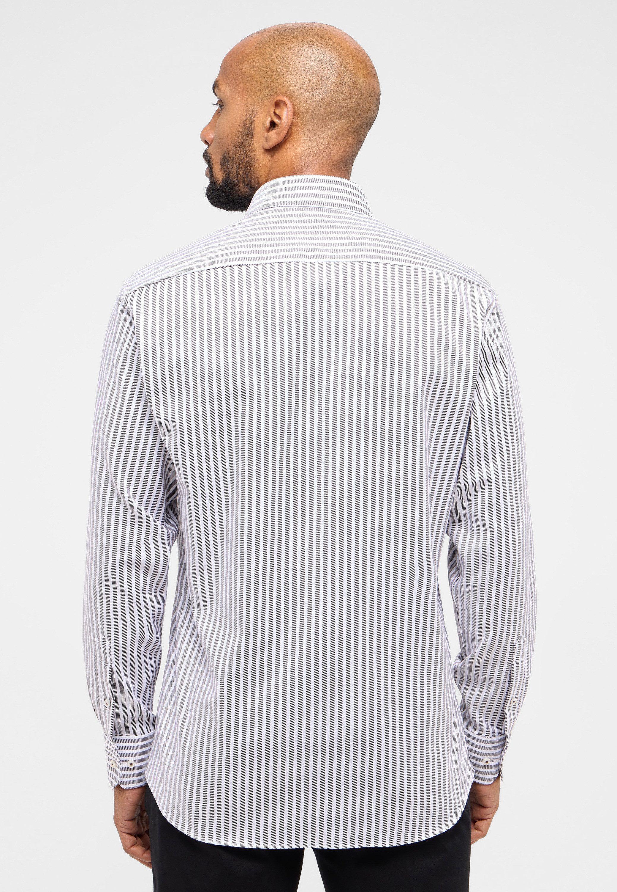 Eterna Overhemd met lange mouwen MODERN FIT NON IRON (strijkvrij)