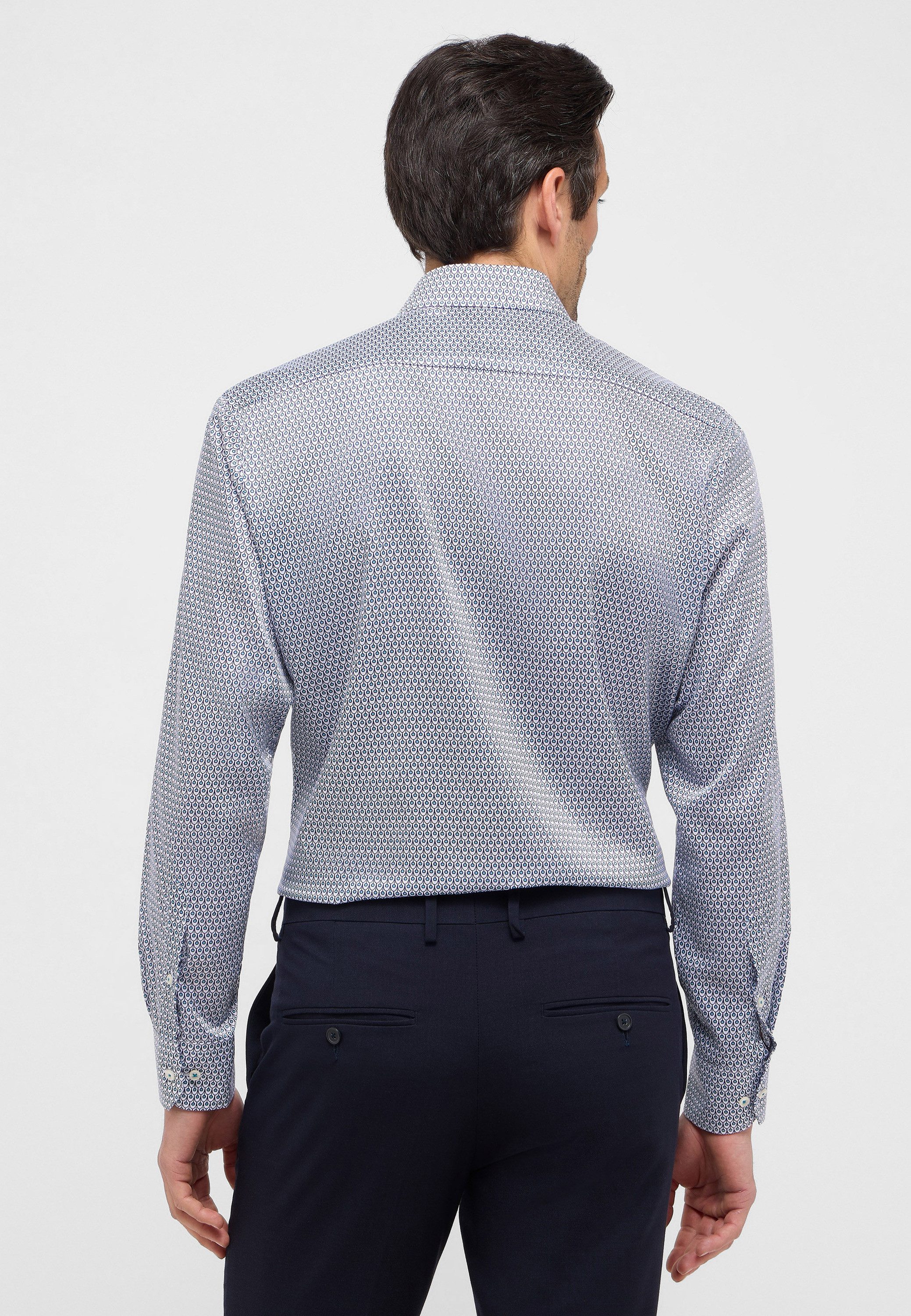 Eterna Overhemd met lange mouwen MODERN FIT EASY IRON (gemakkelijk te strijken)