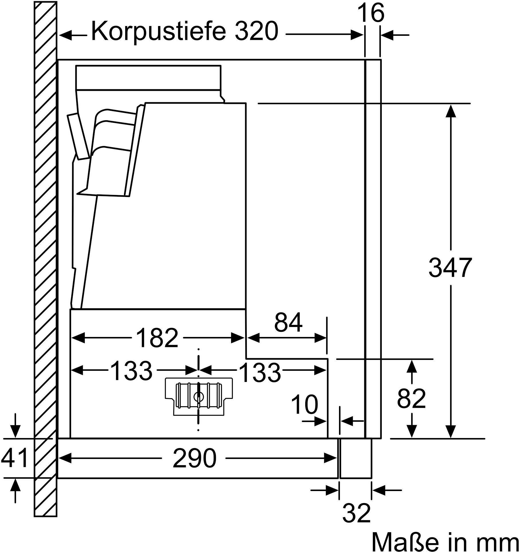 BOSCH Vlakscherm-afzuigkap DFS067K51