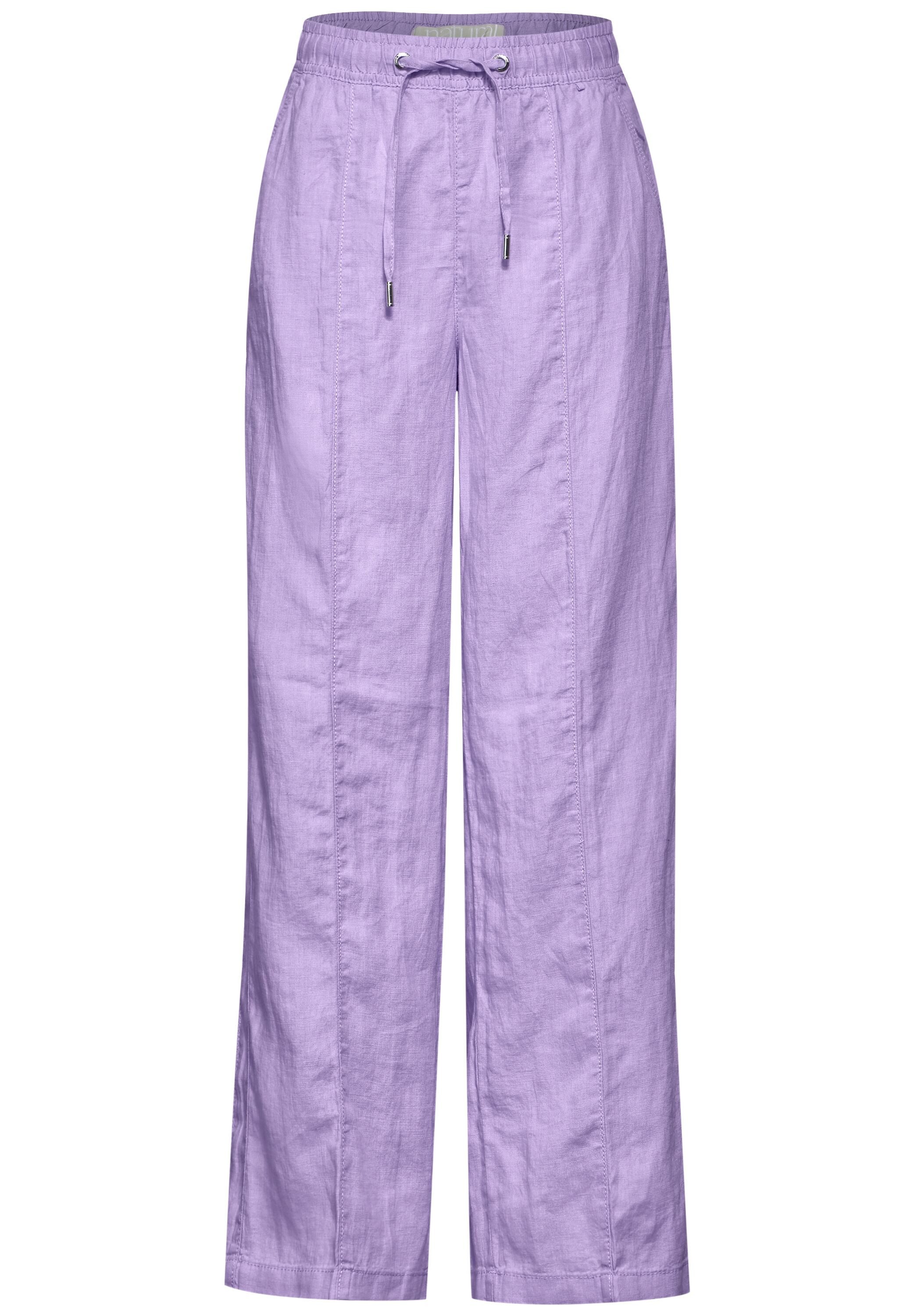 STREET ONE Stoffen broek met steekzakken opzij