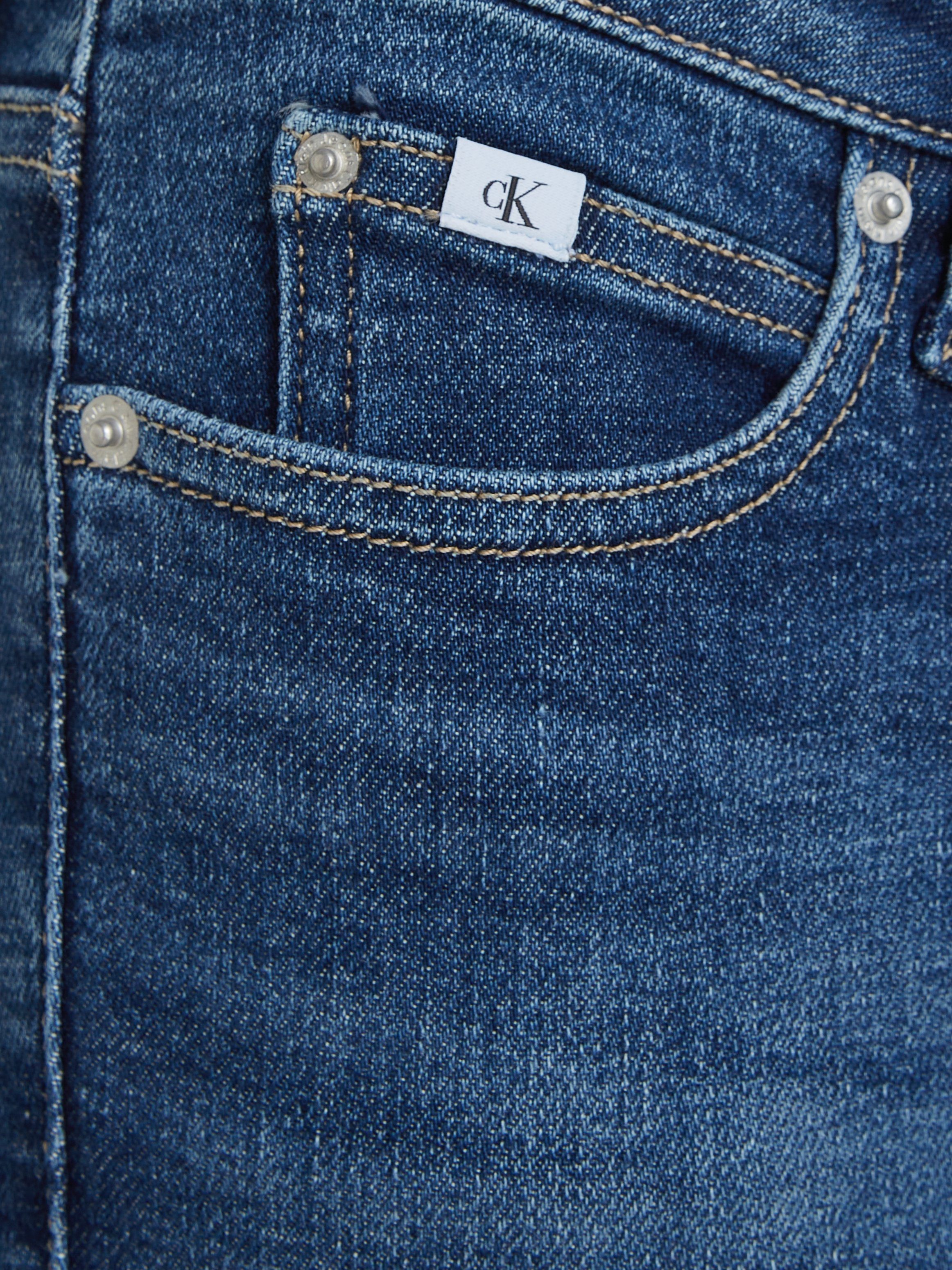 Calvin Klein Skinny fit jeans Mid rise skinny in een klassiek 5-pocketsmodel