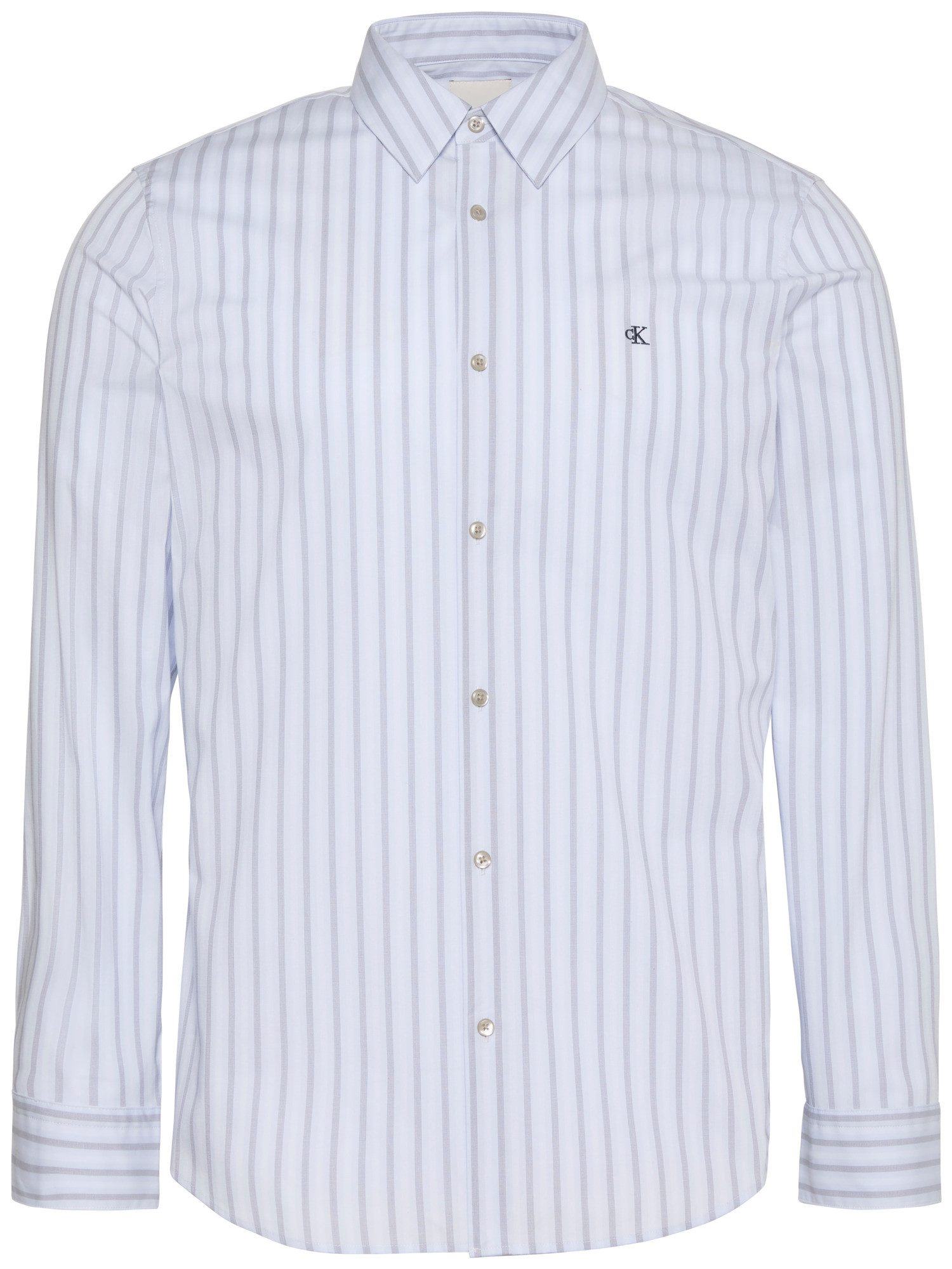 Calvin Klein Businessoverhemd LS MULTI STRIPE STRETCH SLIM SHI