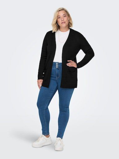 ONLY CARMAKOMA Vest CARESLY L/S OPEN CARDIGAN NOOS KNT