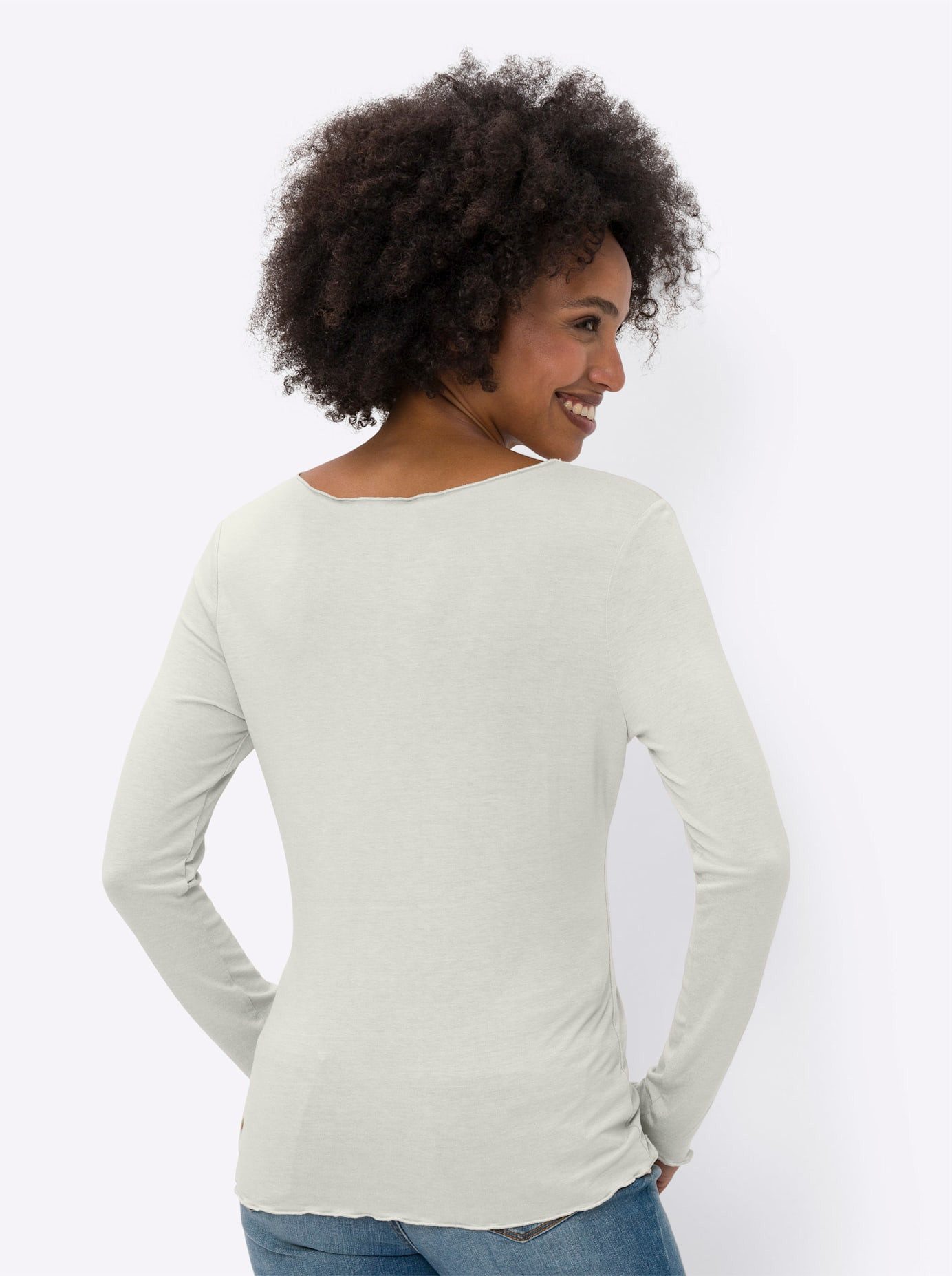 heine Shirt met lange mouwen Set van 2 shirts (2-delig)