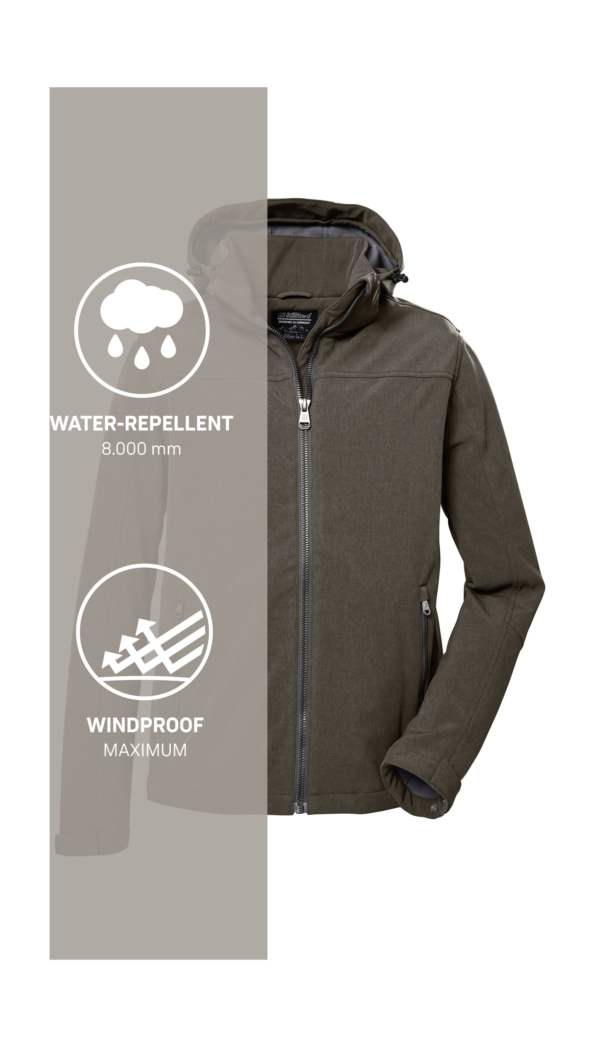 Killtec Softshell-jack Heren softshelljas