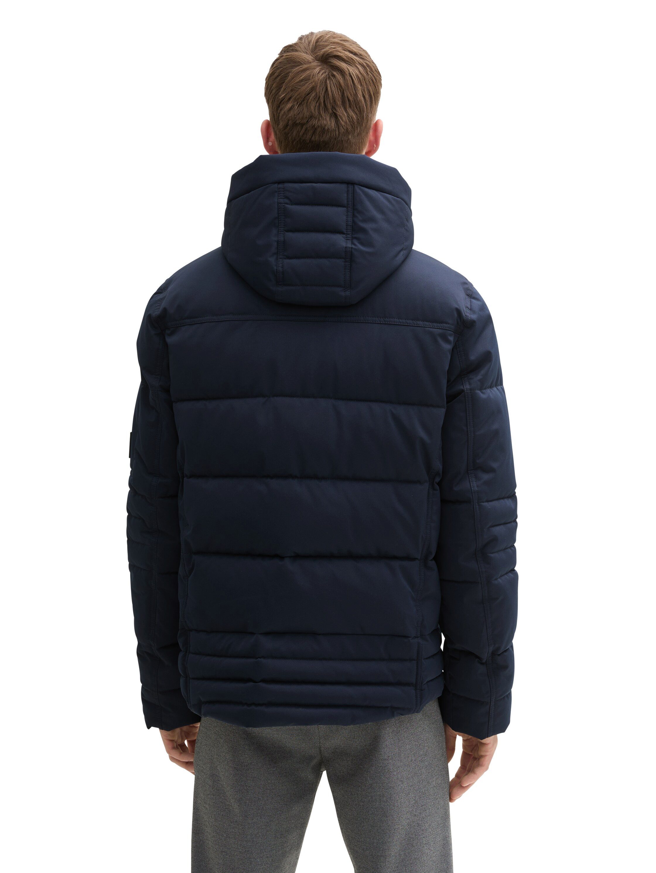 Tom Tailor Gewatteerde jas met een capuchon