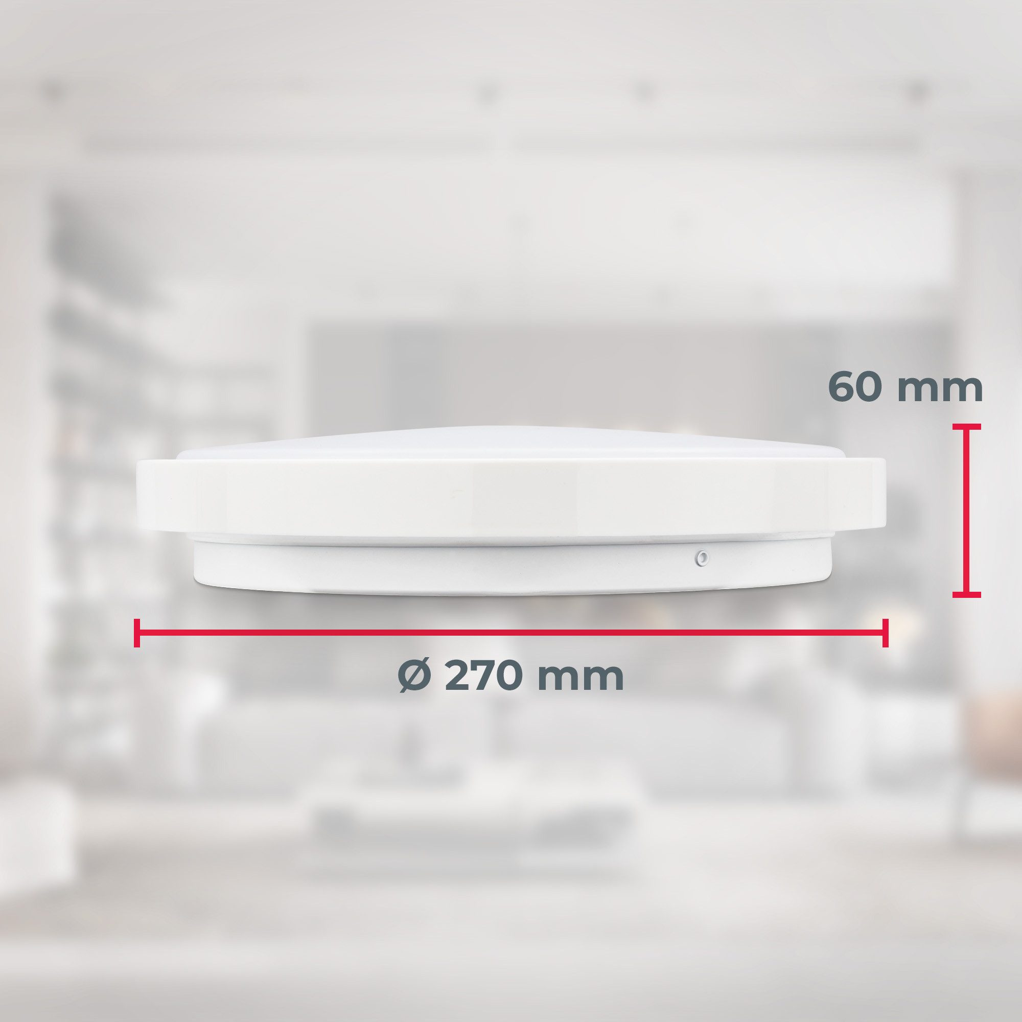 B.K.Licht Led-plafondlamp WiFi CCT LED plafondlamp met app-besturing Inclusief nachtlichtfunctie, timerfunctie, geheugenfunctie, kleurwisseling (1 stuk)