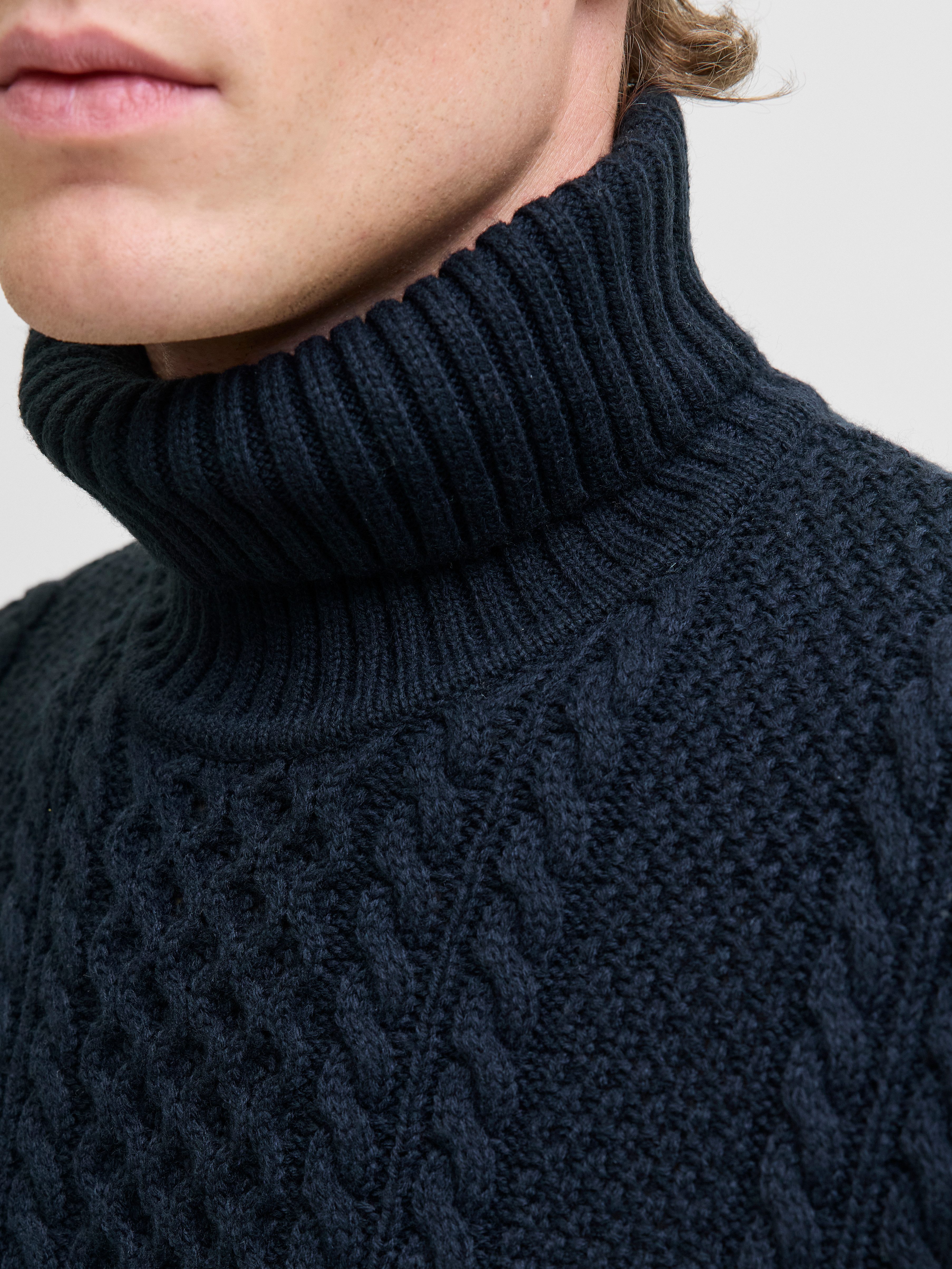 Jack & Jones Coltrui JJPAUL KNIT ROLL NECK