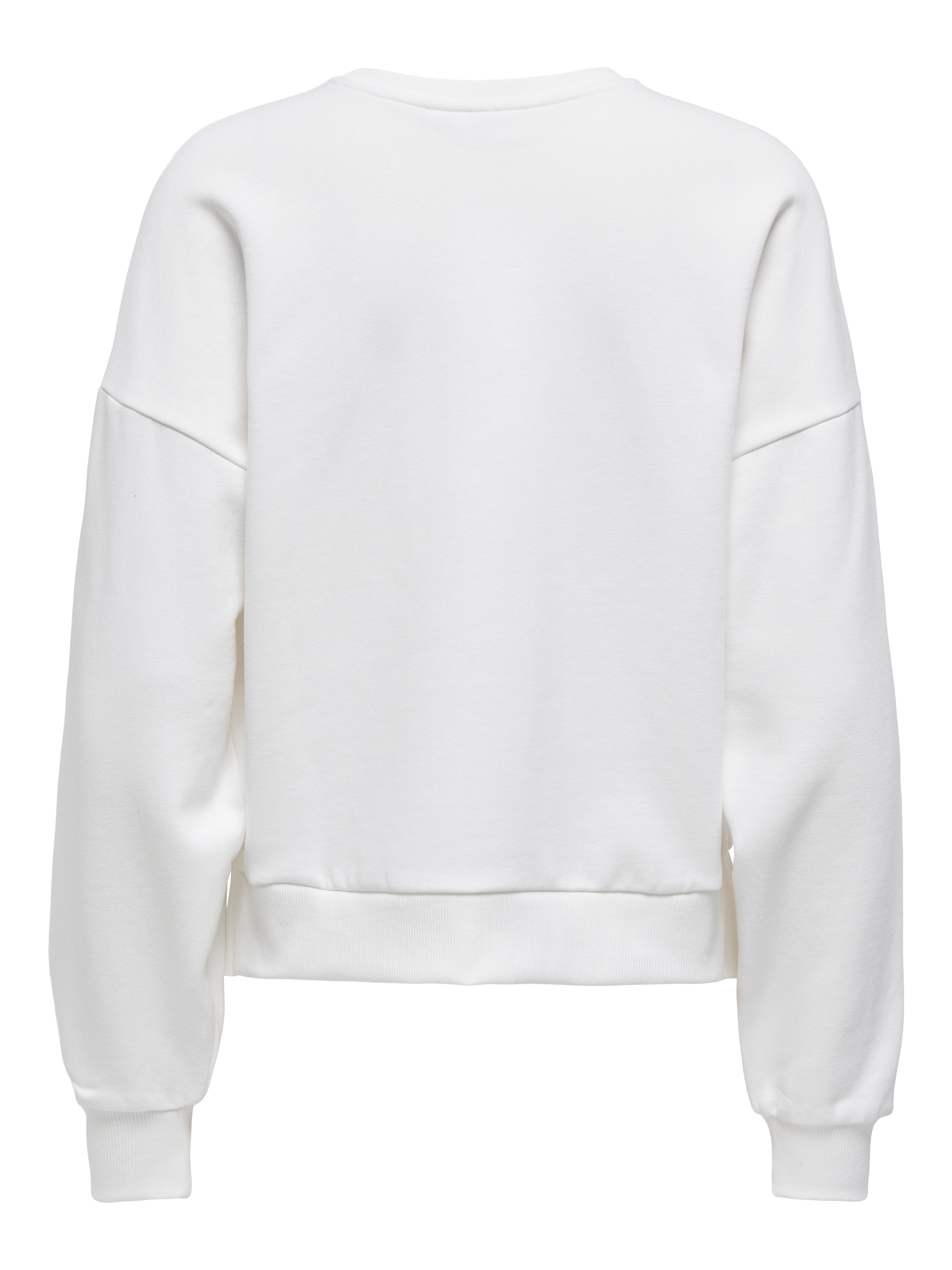 Only Sweatshirt ONLJENNA L/S O-NECK EMB. BOX SWT