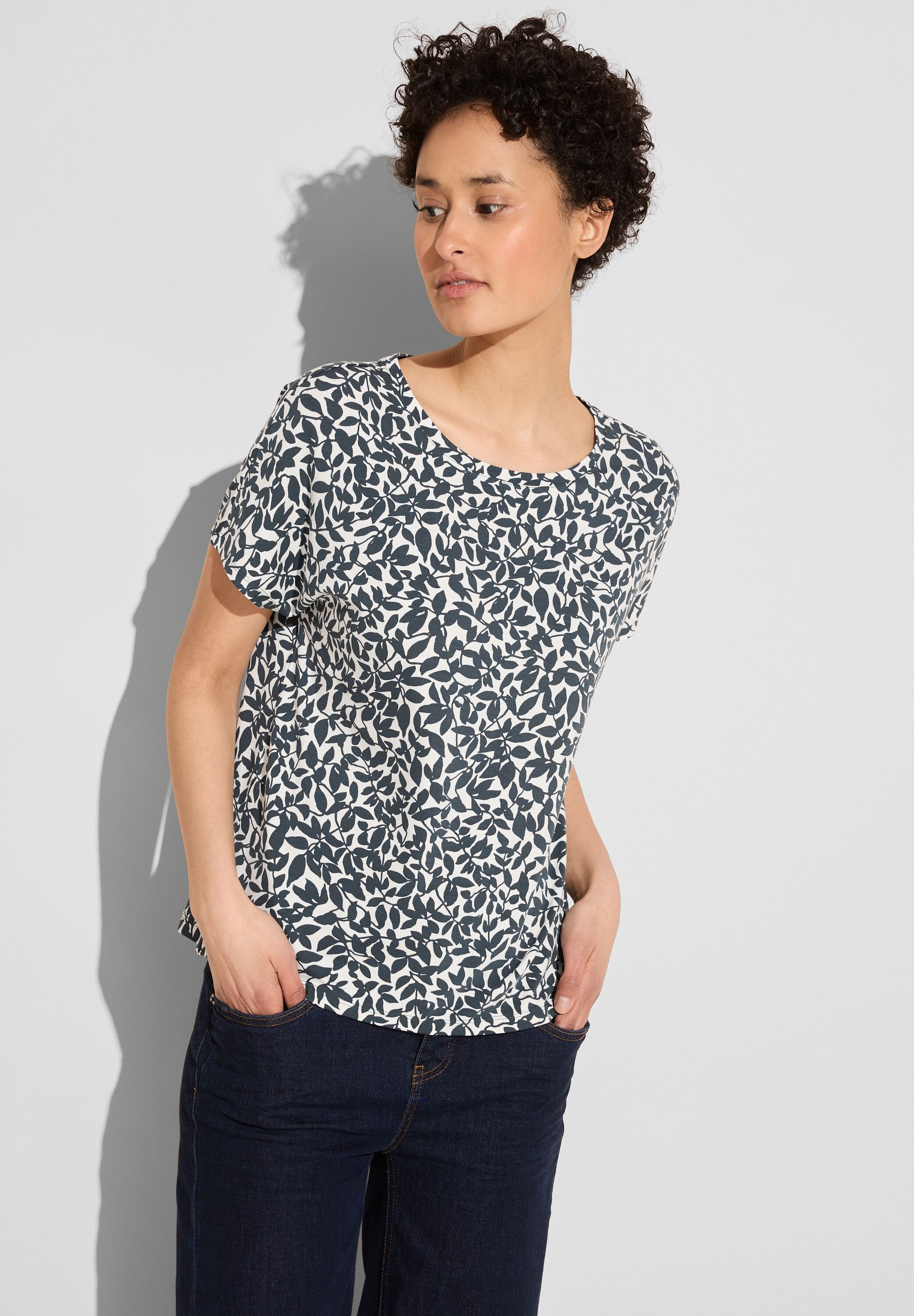 STREET ONE Shirttop met print all-over