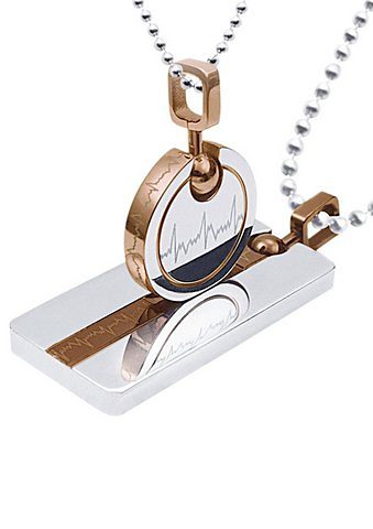 Firetti Sieradenset Multipack sieraad cadeau halskettingen LIEFDE (set, 4-delig) unisex sieradensets zilver(kleur)