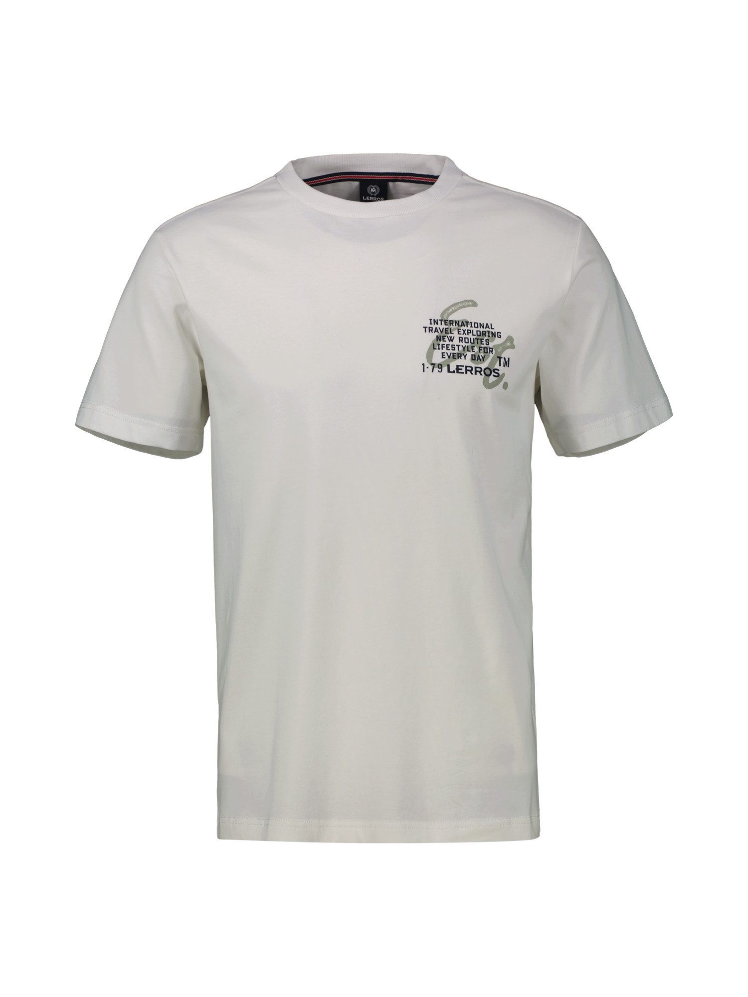 Lerros T-shirt LERROS heren T-shirt in zachte jerseykwaliteit