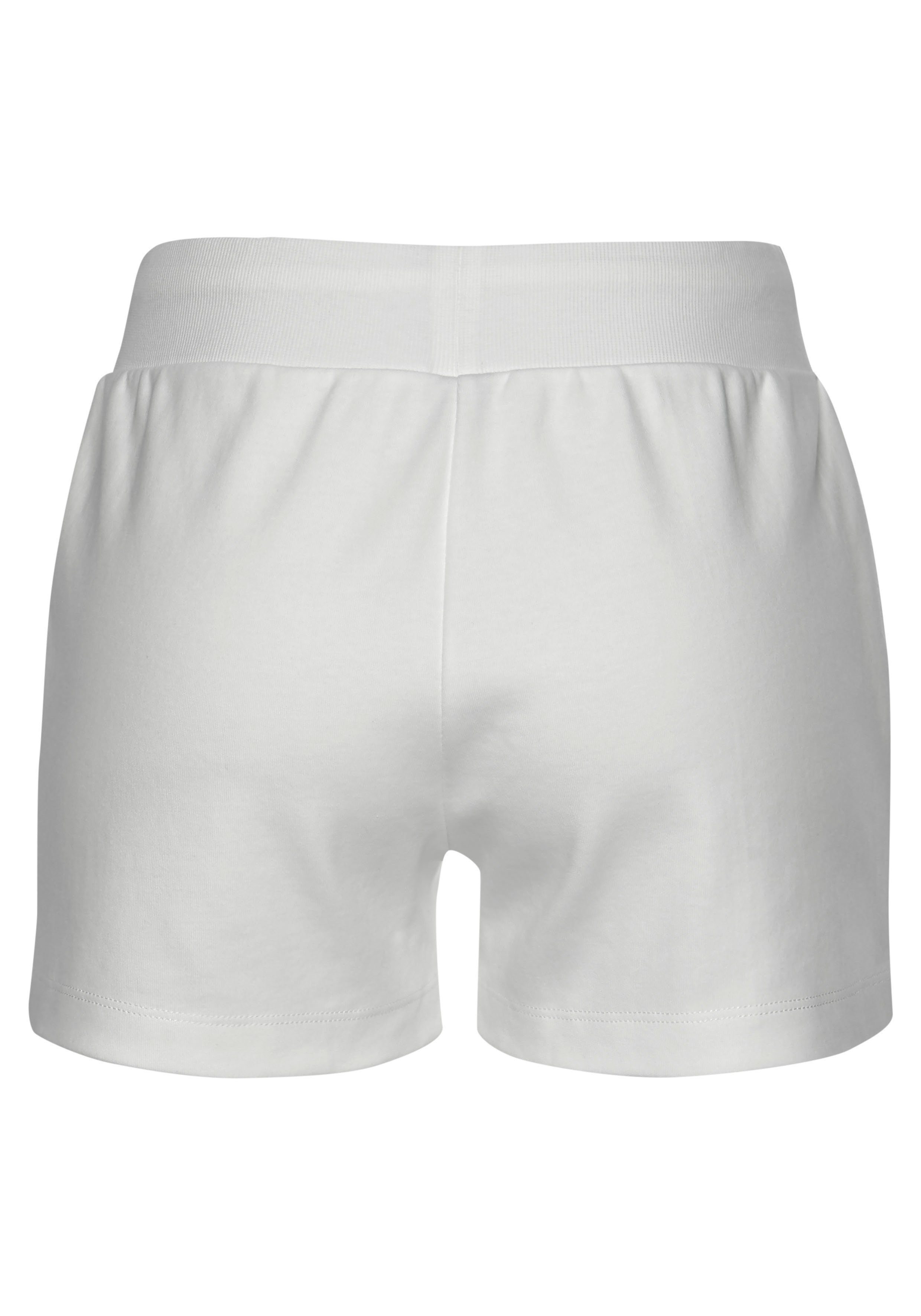 Bench. Loungewear Relaxshorts met klein glanzend logo-borduurwerk, loungepak