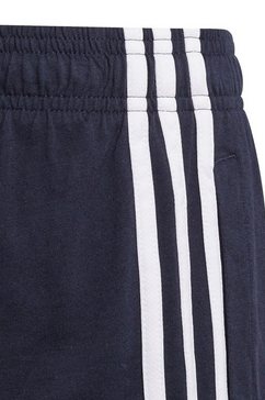 adidas performance short adidas essentials 3-stripes blauw