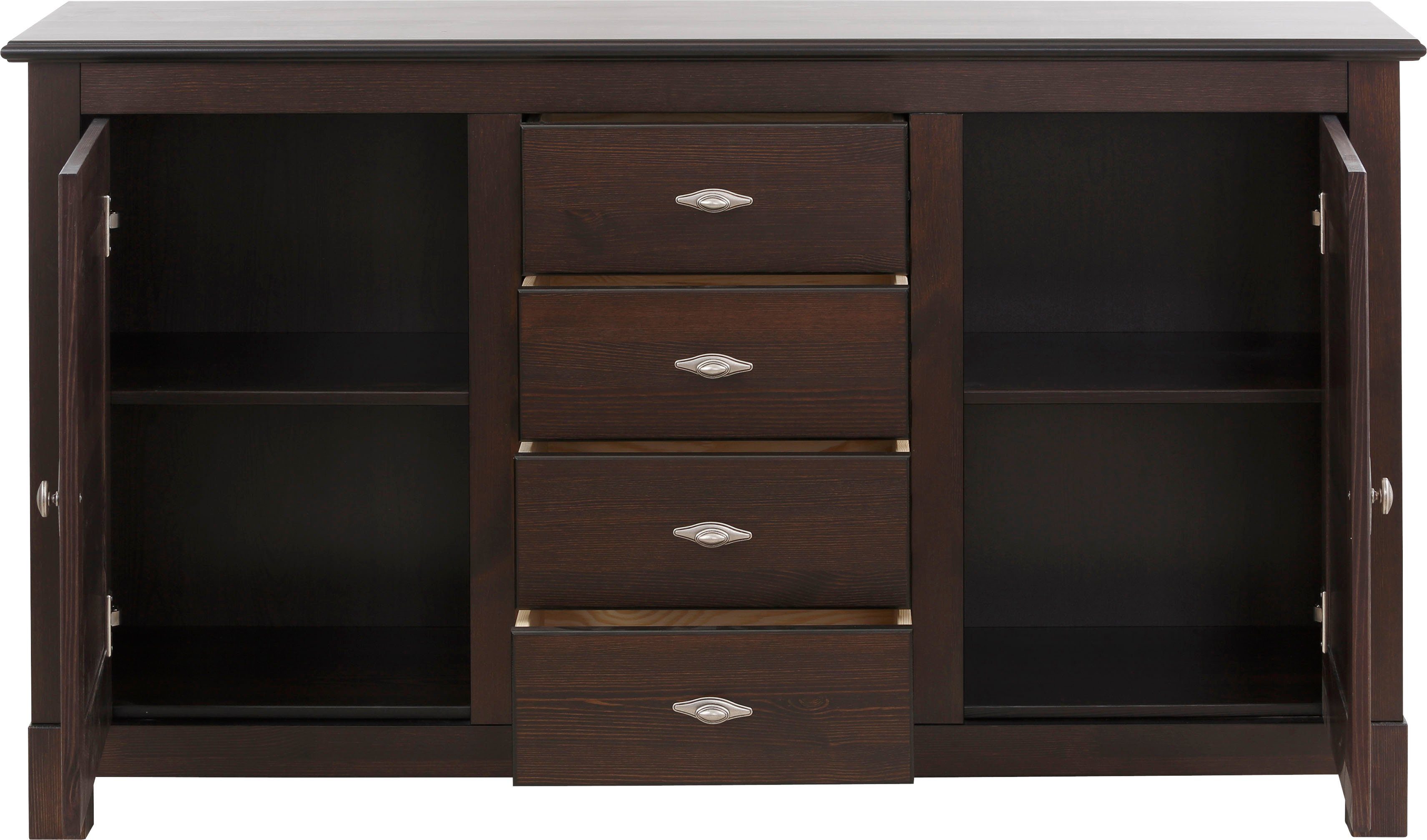 Home affaire Dressoir Rauna Commode, B/D/H: 150/37/84 cm