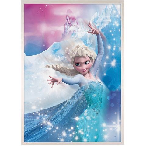 Komar Artprint met lijst Frozen 2 Elsa actie