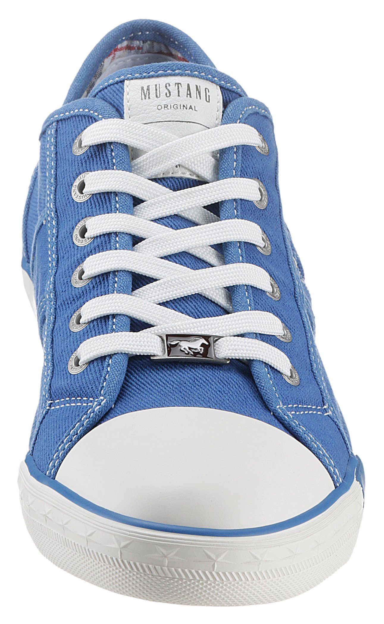 Mustang Shoes Sneakers met mustang merkembleem, vrijetijdsschoen, lage schoen, veterschoen