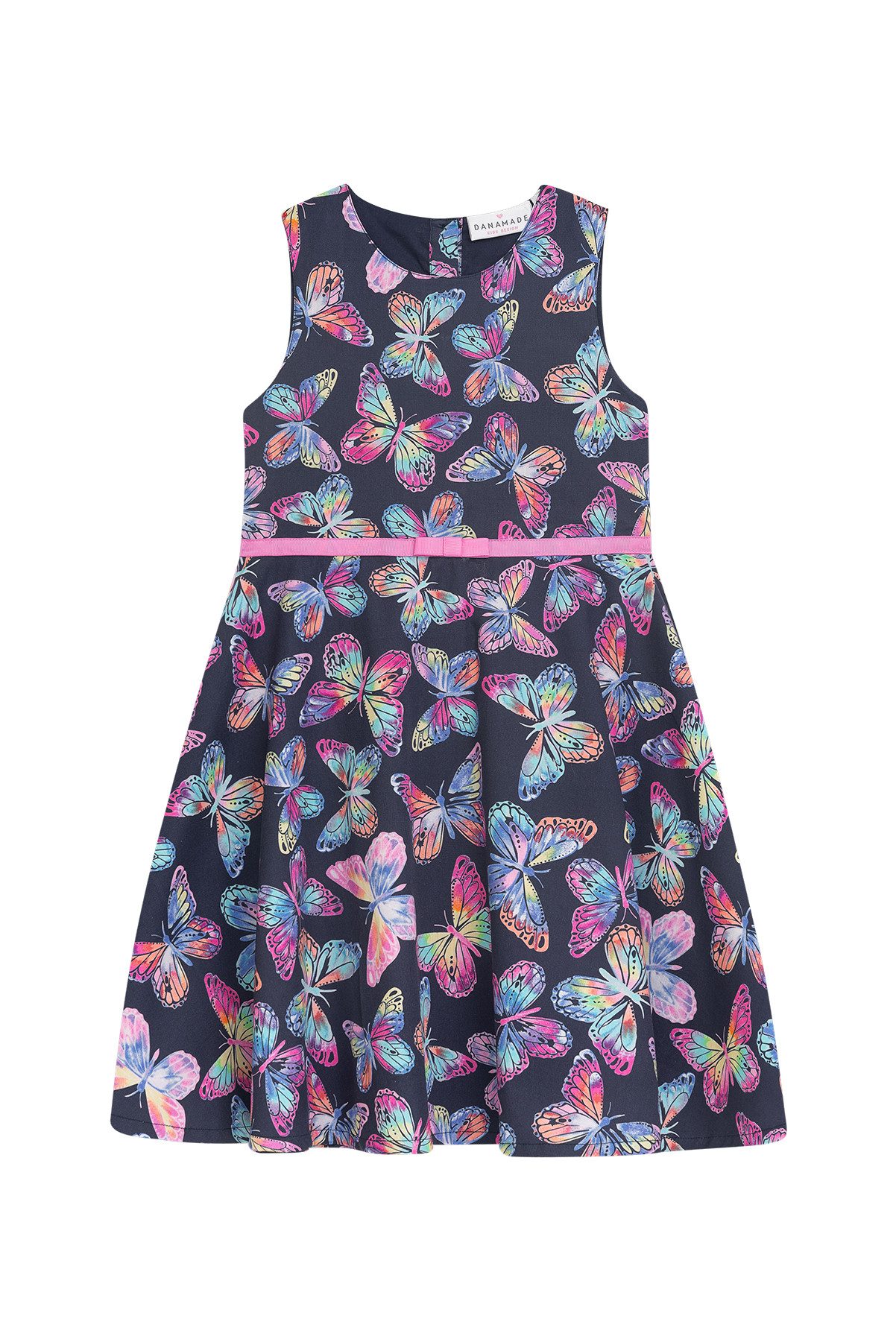 OTTO Danamade Gedessineerde jurk DANAMADE Dresses DOCEANA meisjes jurken maat 104 blauw