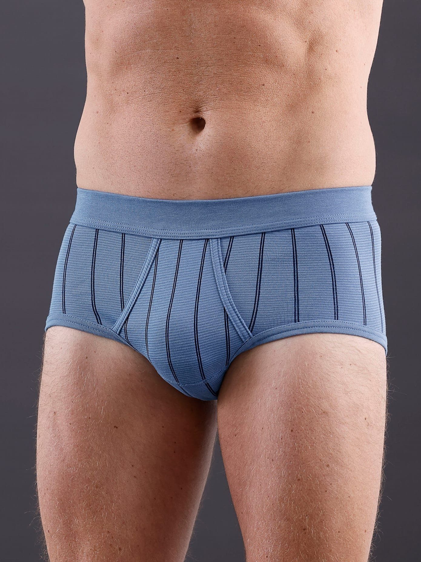 wäschepur Slip (2 stuks) heren slips maat 12 blauw
