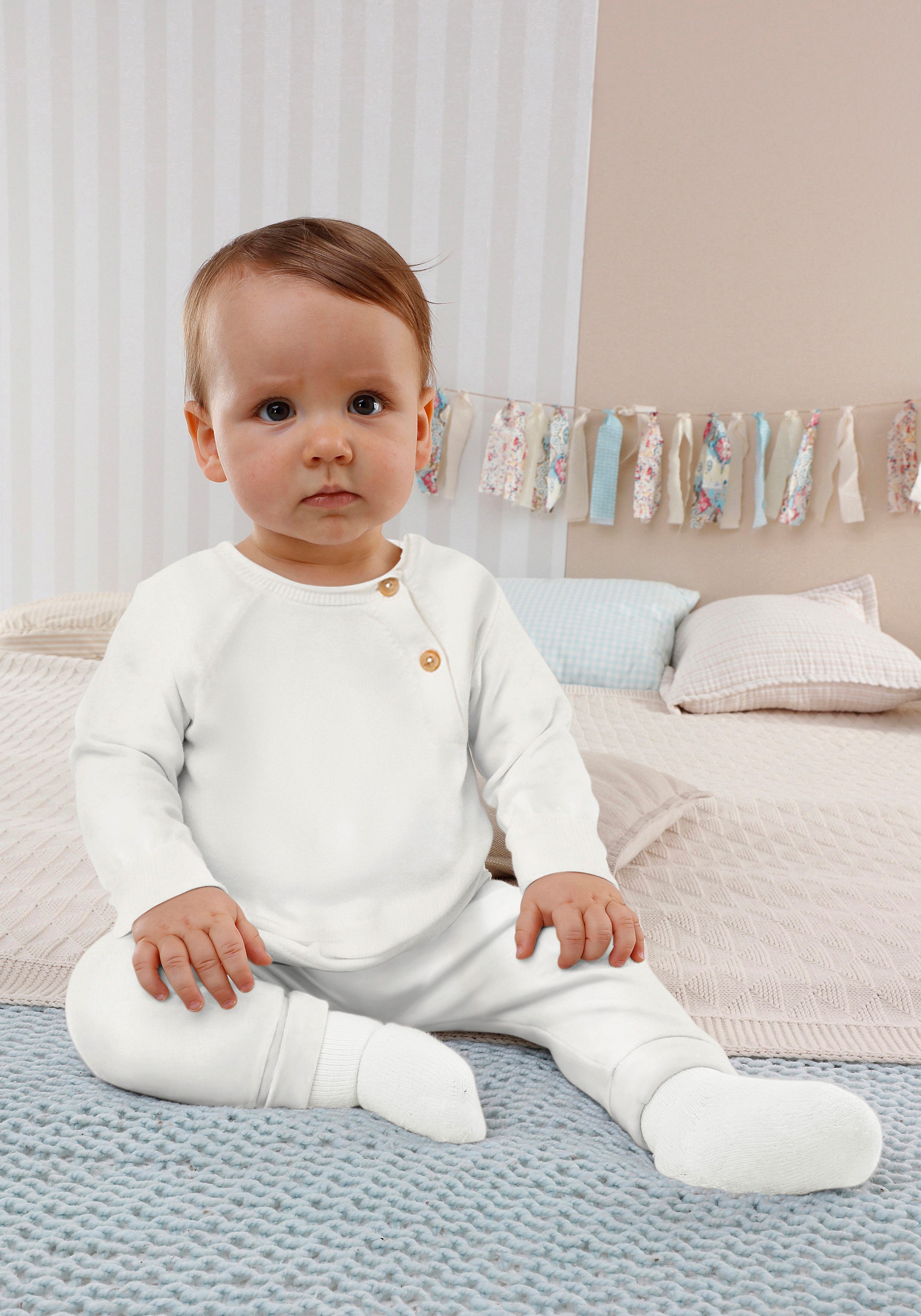 KIDSWORLD Newborn-cadeauset 2-delig baby-breiset NIEUWE COLLECTIE (set 2-delig)