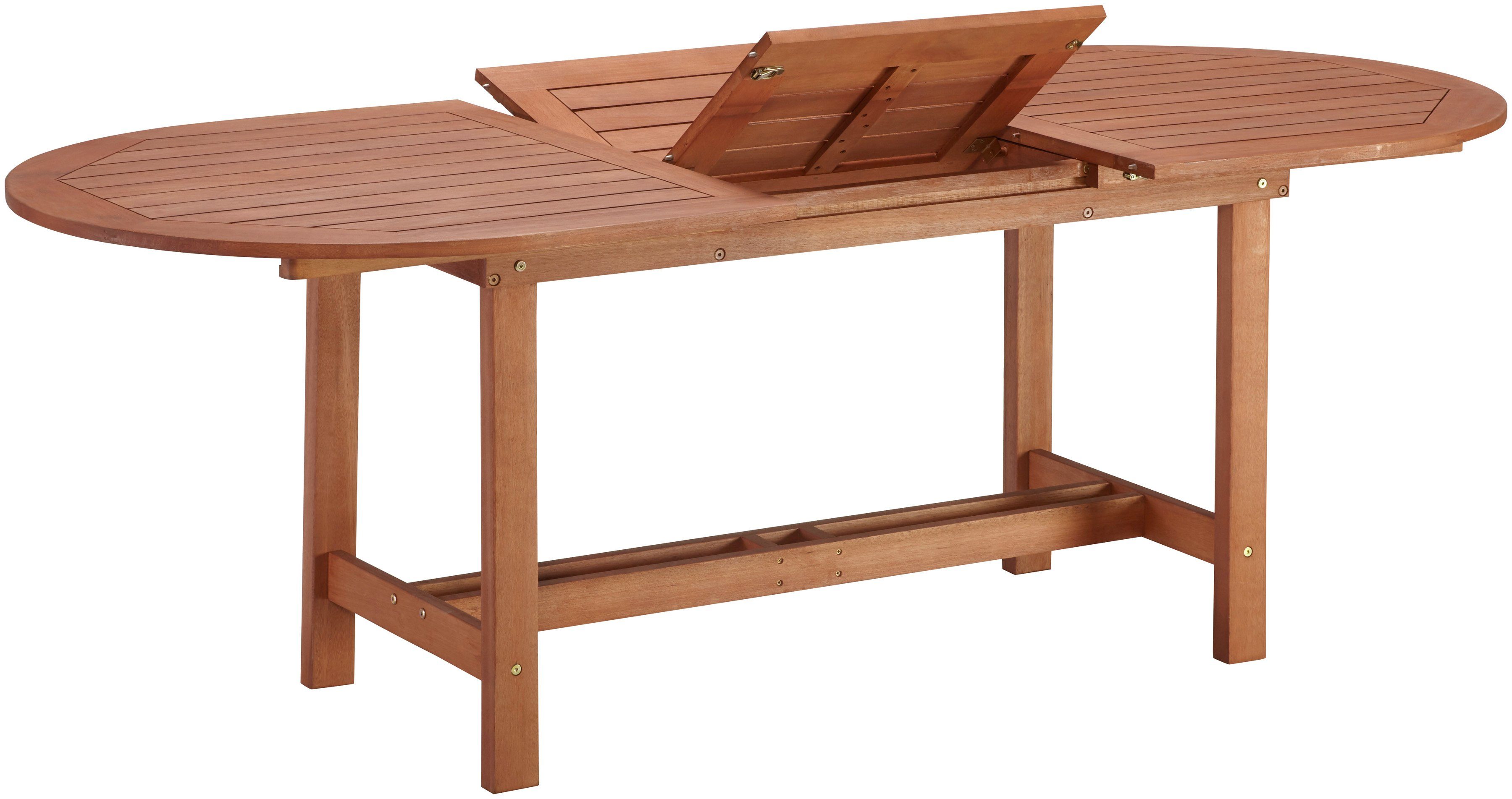 MERXX Tuin-eethoek Maracaibo Eucalyptushout, FSC mix, geschikt voor 6 personen (13-delig)