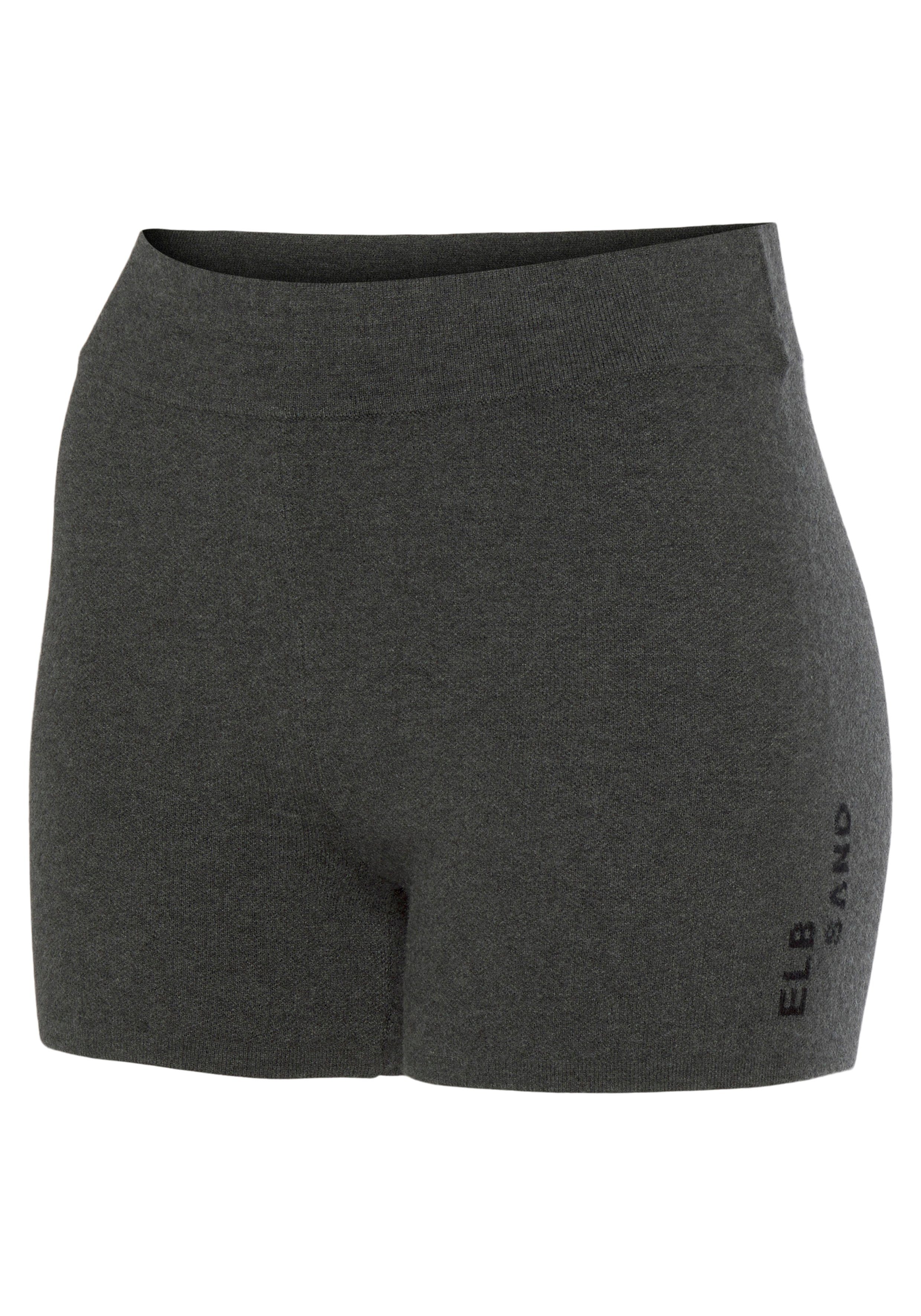 Elbsand Tricotbroek Korte broek van hoogwaardig breiwerk, met logostiksel, loungewear