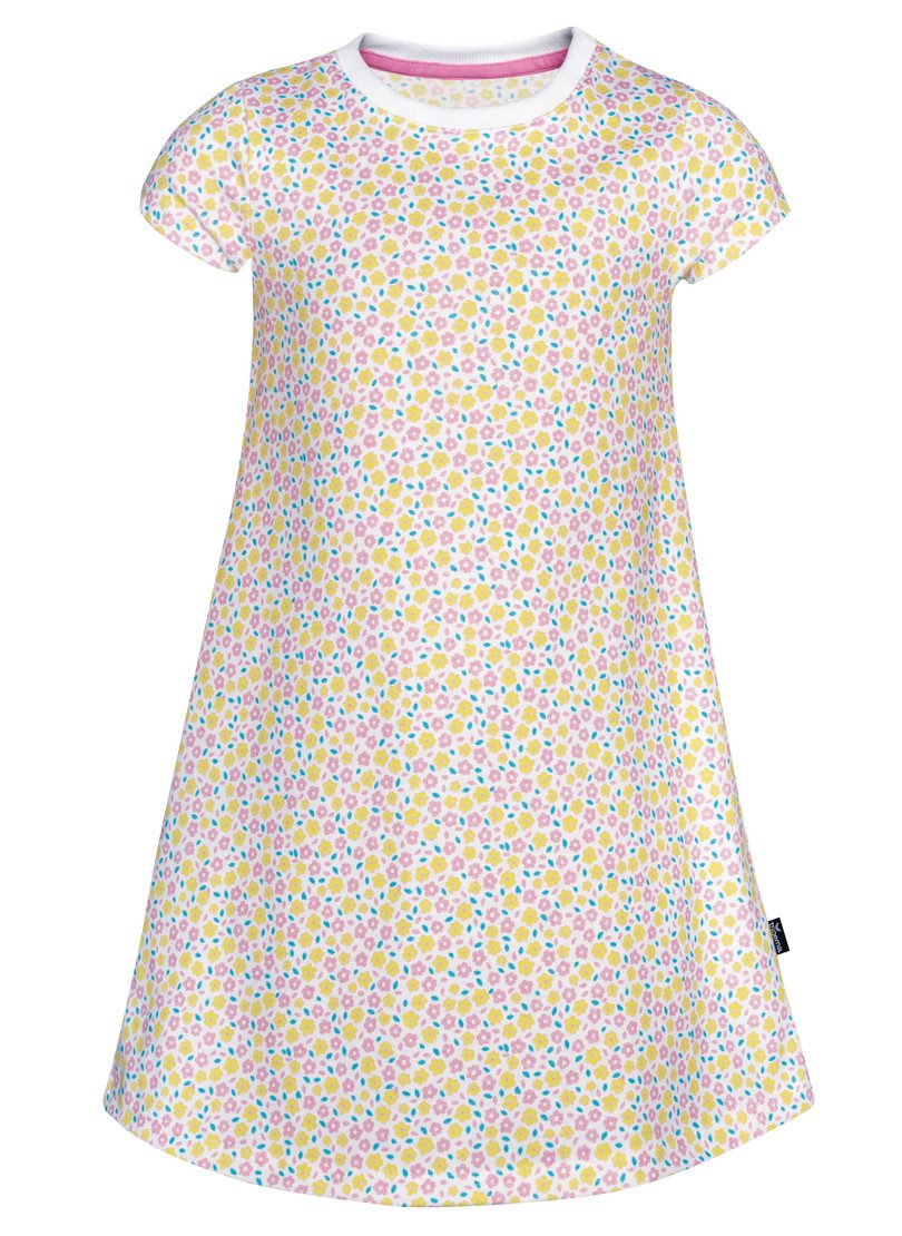 Trigema Jerseyjurk TRIGEMA jurk met allover bloemenprint (1-delig)