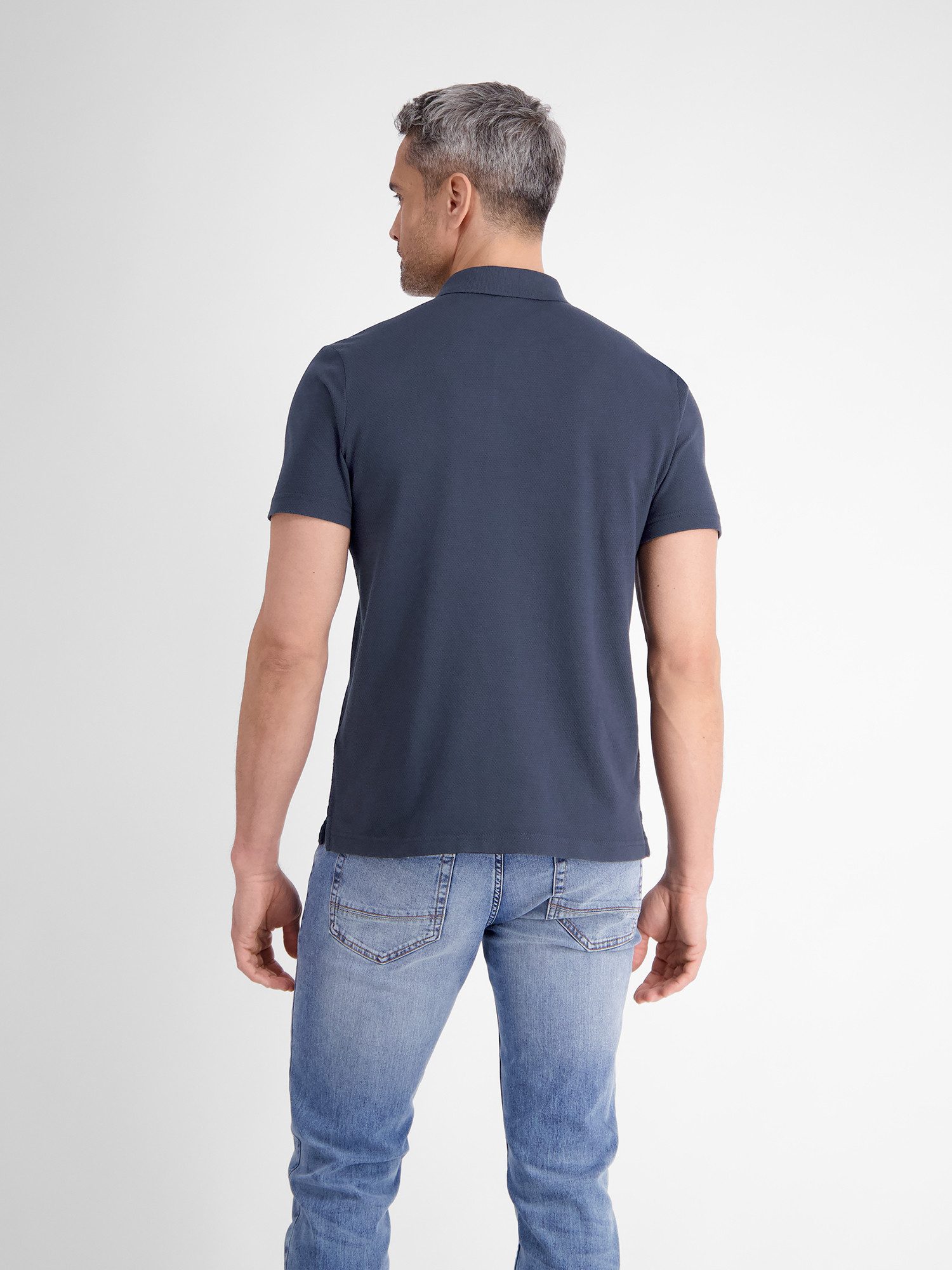 Lerros Poloshirt LERROS Poloshirt in zachte wafelpiqué kwaliteit