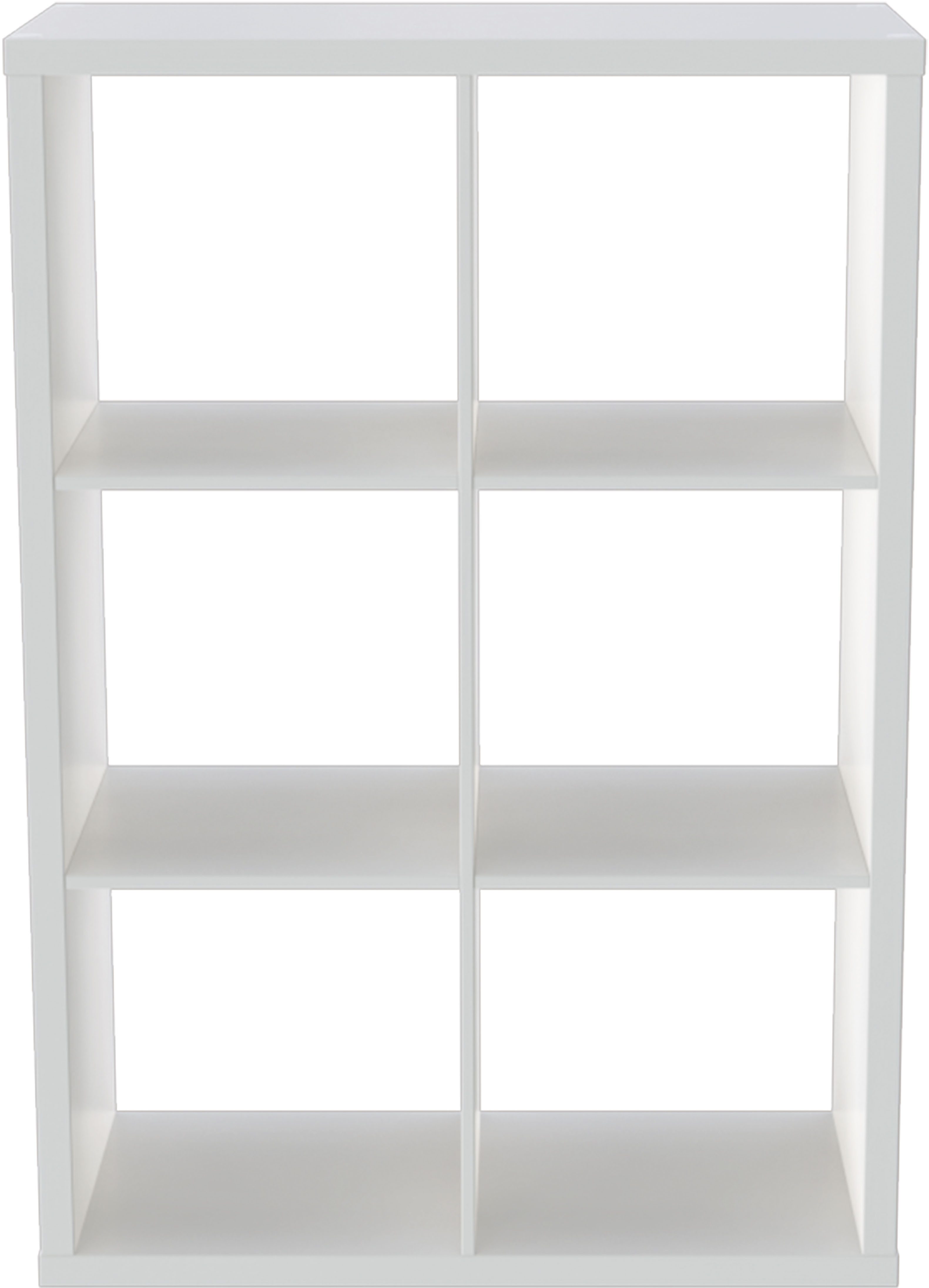 INOSIGN Boekenkast IZOLA, roomdivider, ordnerstelling, kubusrek, met 6 of 8 vakken, liggend en staand(b/d) 76x37 cm