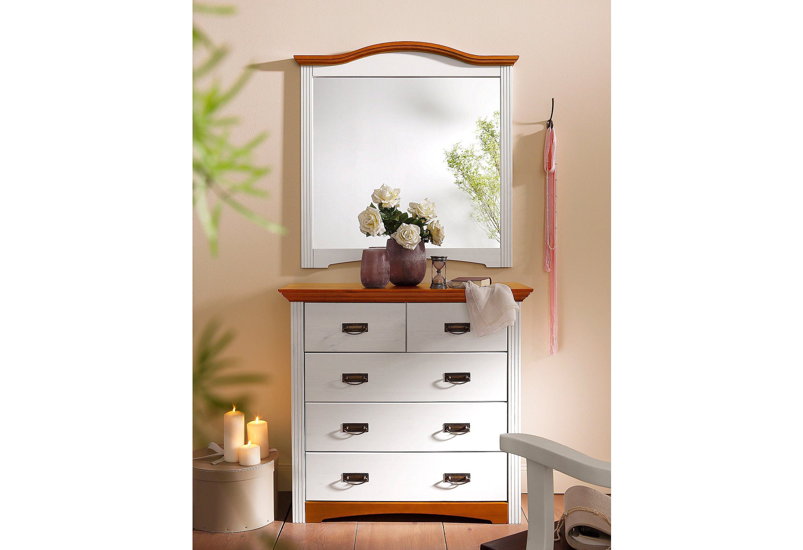 Home affaire Ladekast Konrad Breedte 94 cm, van massief, FSC®-gecertificeerd dennenhout