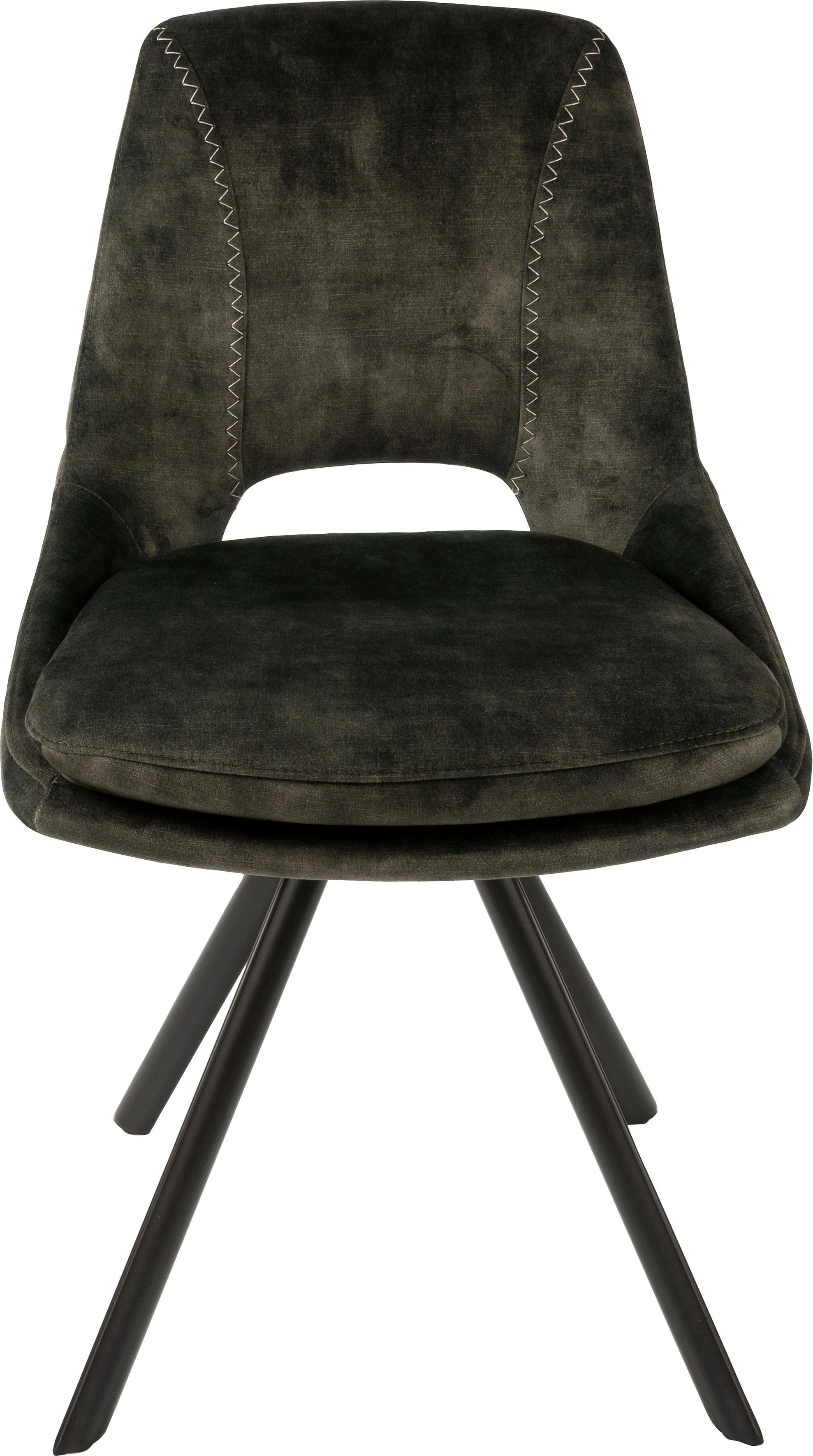 Kayoom Stoel Denver 125 2-delige set, stoelset in aantrekkelijk ontwerp (set, 2 stuks)