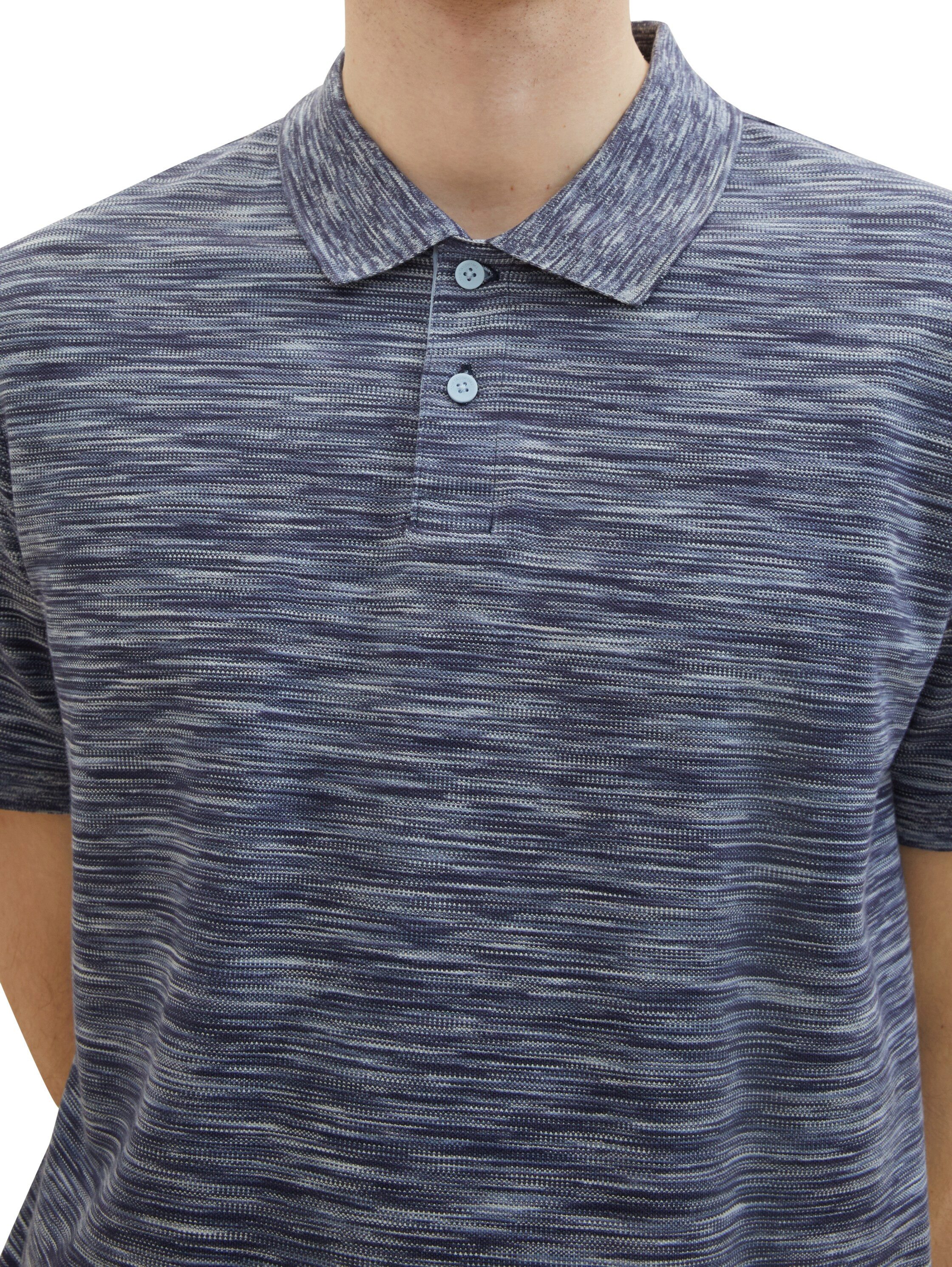 Tom Tailor Poloshirt in mêlee-look