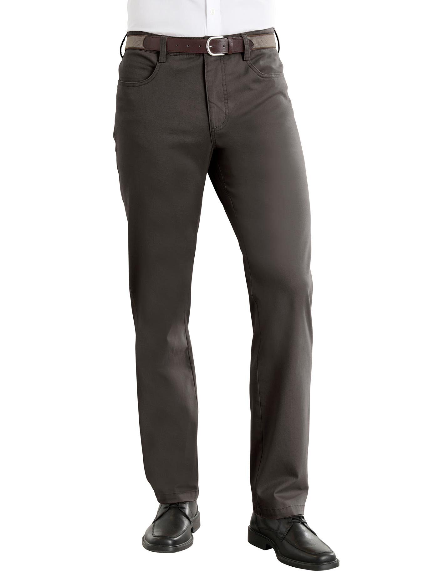 Classic Stretchbroek heren pantalons maat 62 bruin