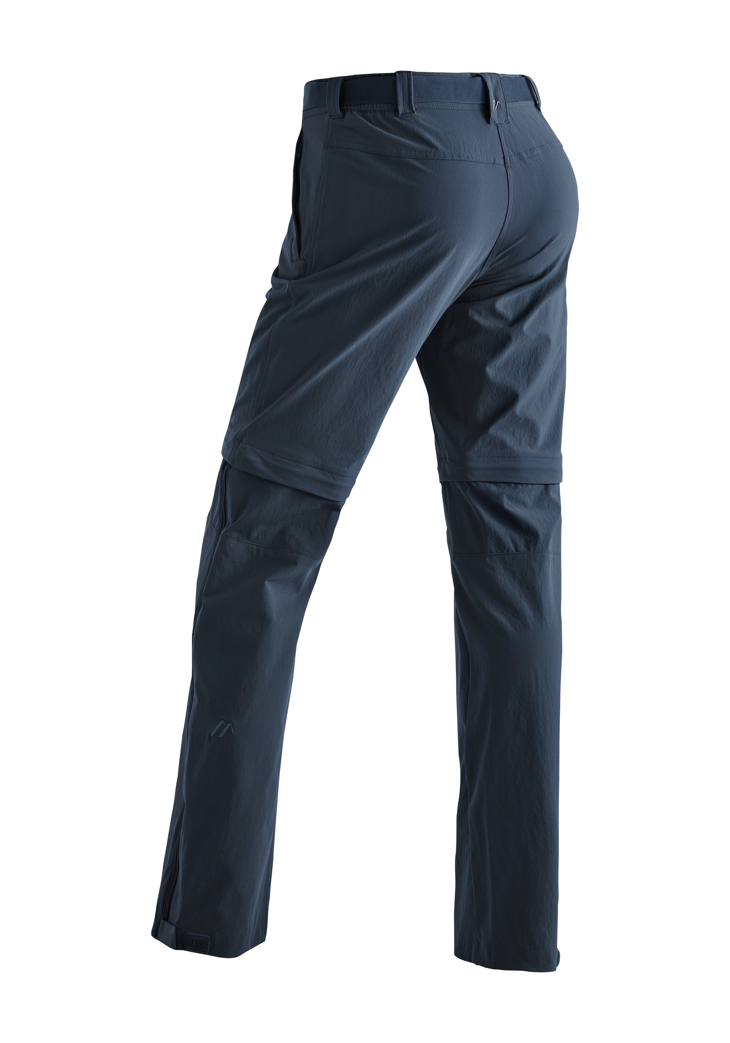 Maier Sports Functionele broek Nata Dames wandelbroek, afritsbare outdoorbroek, 3 zakken, regular fit