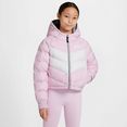 nike sportswear outdoorjack big kids (girls) synthetic fill hoo roze