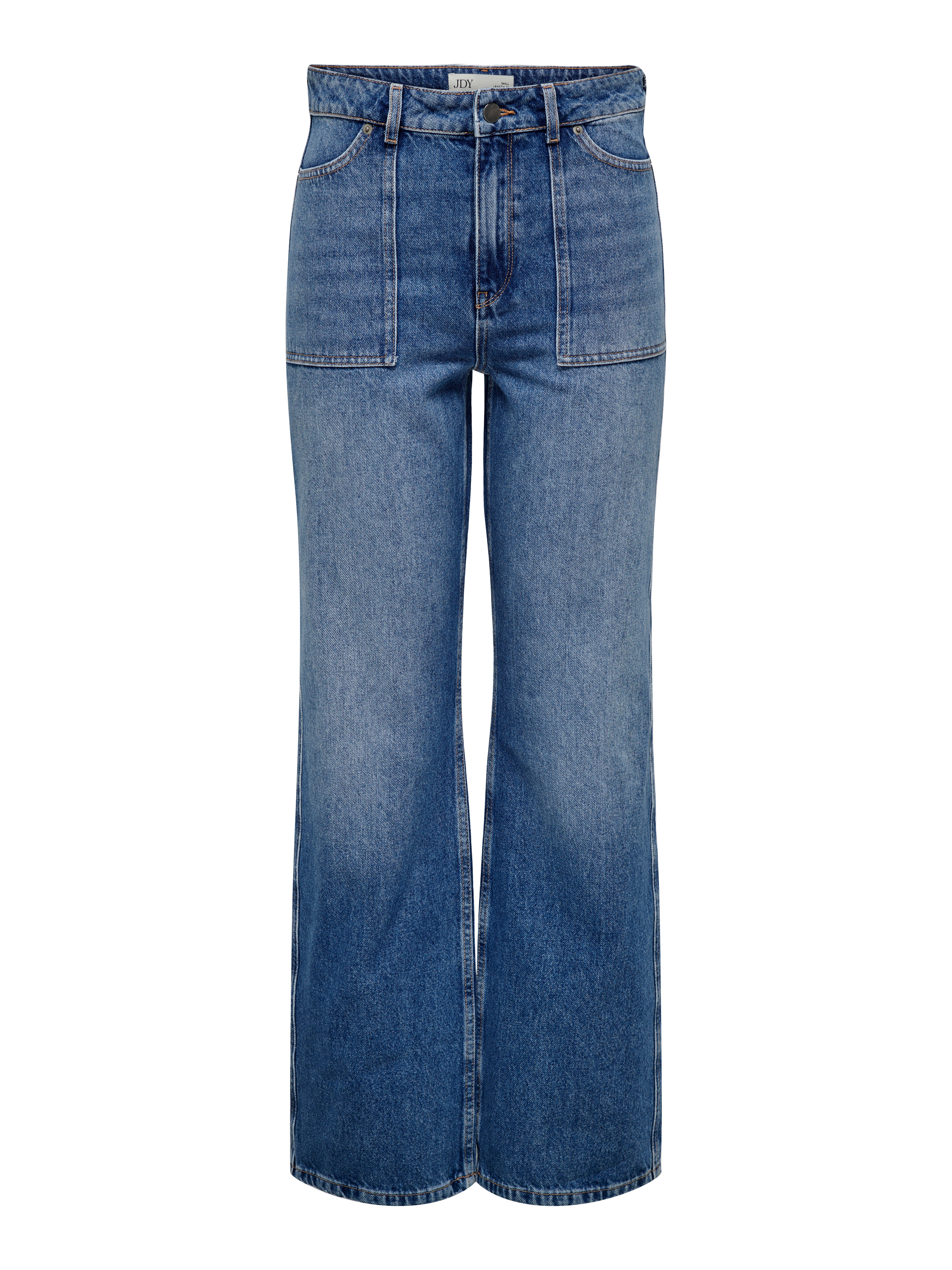 JDY High-waist jeans JDYMAYA HIGH WAIST WIDE JEANS DNM NOOS