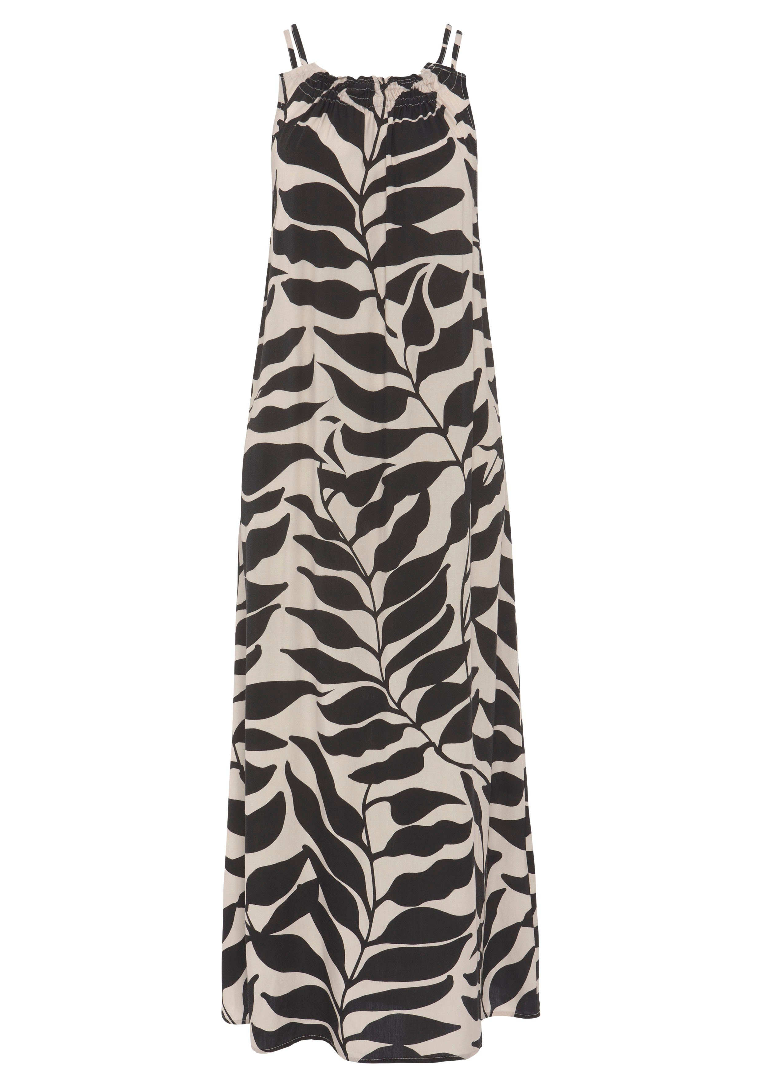 HECHTER PARIS Midi-jurk kuitlang, figuurvolgend, van viscose, met striksluiting