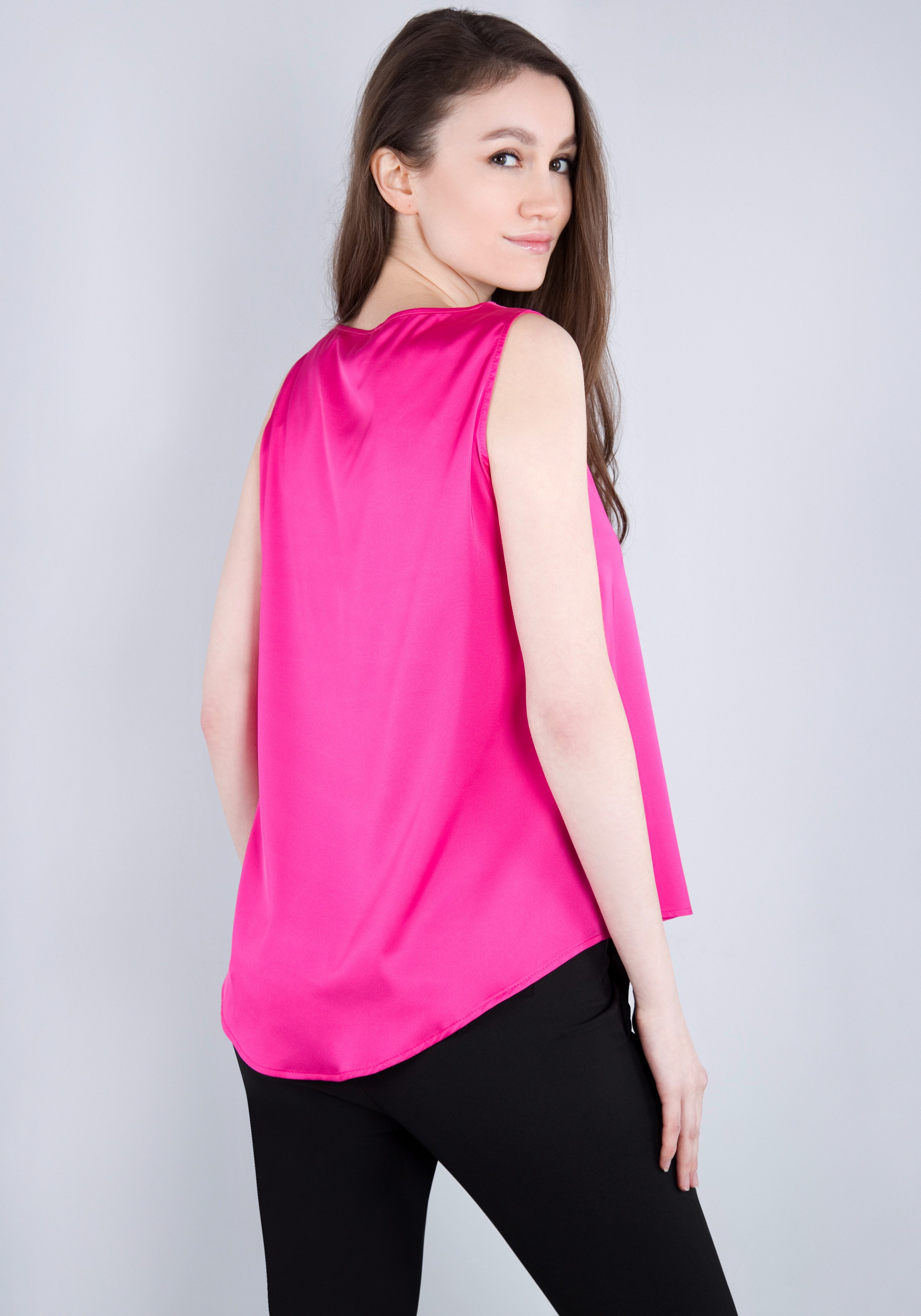IMPERIAL Top in glanzende satijnkwaliteit