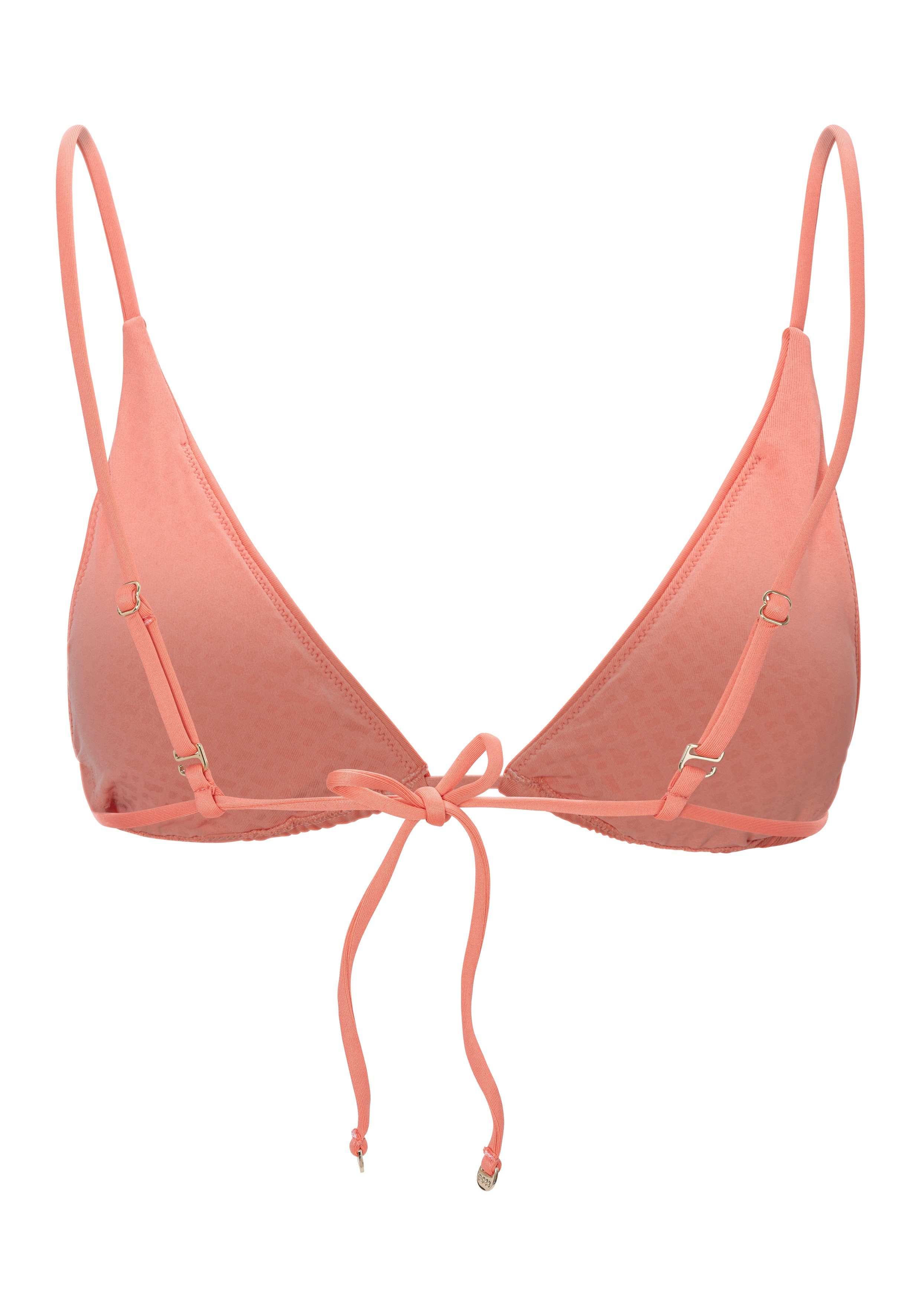BOSS Triangel-bikinitop BELLA TRIANGLE met verstelbare schouderbanden