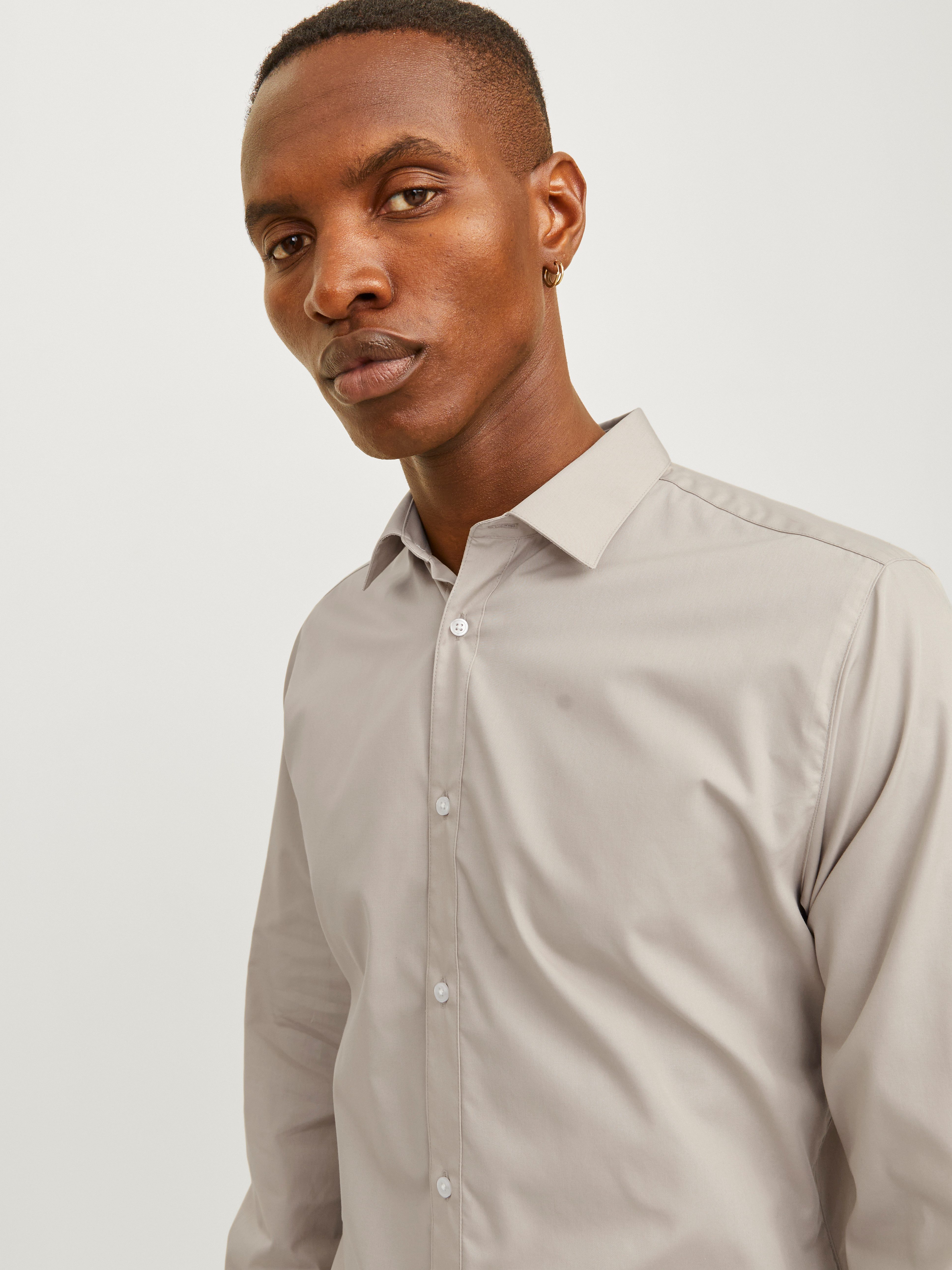Jack & Jones Overhemd met lange mouwen JJJOE SHIRT LS PLAIN
