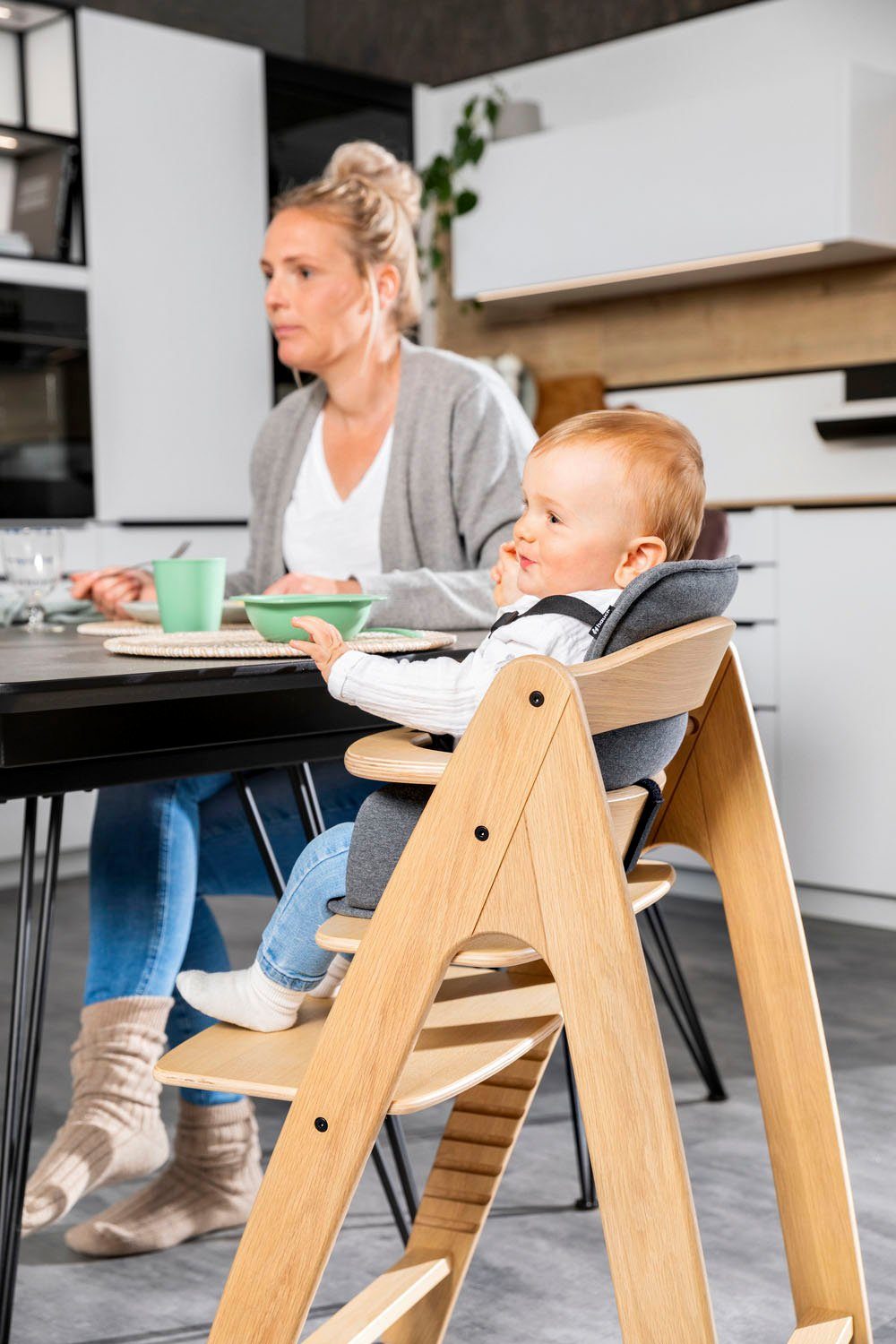 Hauck Kinderstoel Arketa, oak FSC®- beschermt bos - wereldwijd