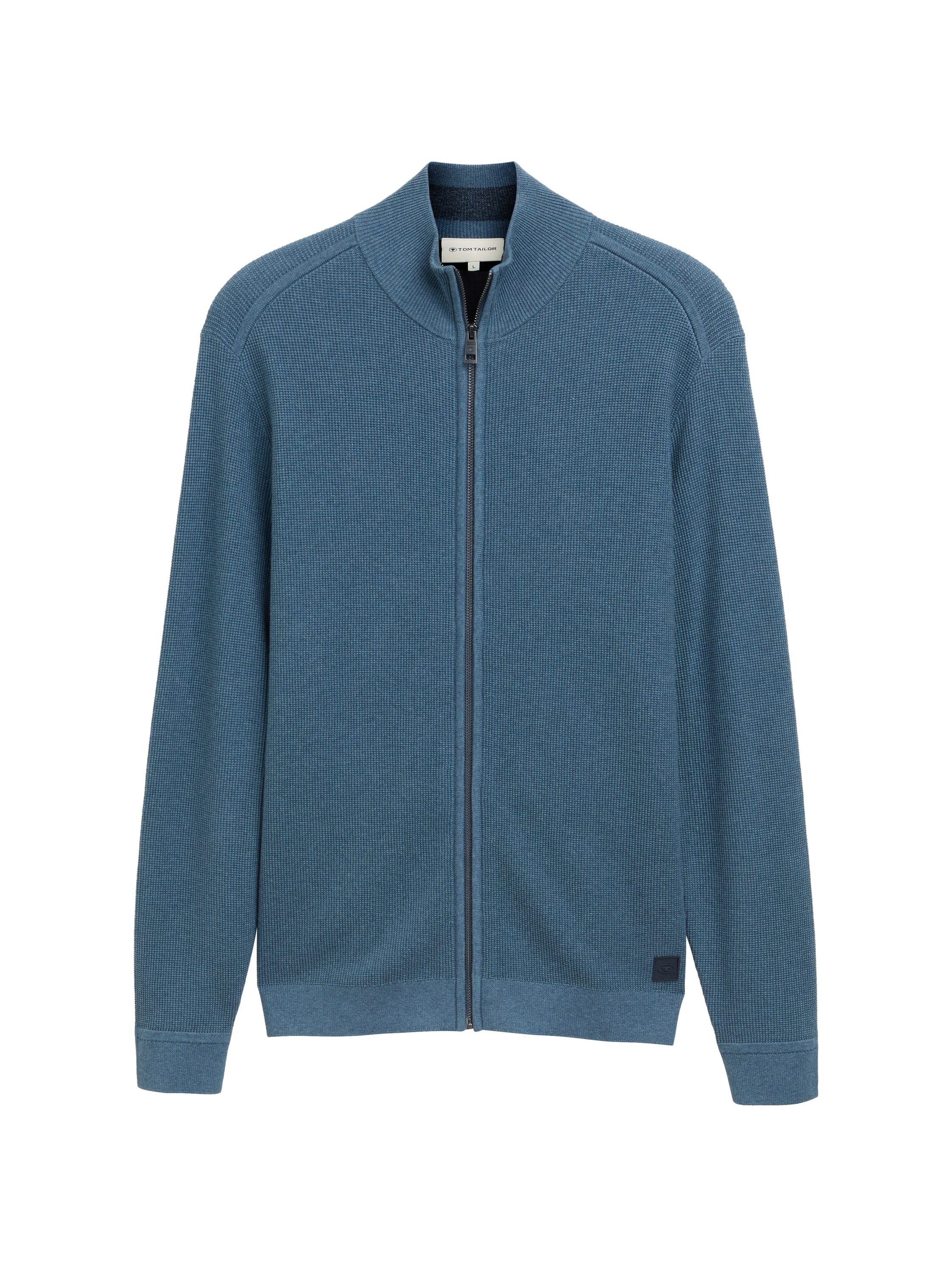 Tom Tailor Vest met geborduurd logo