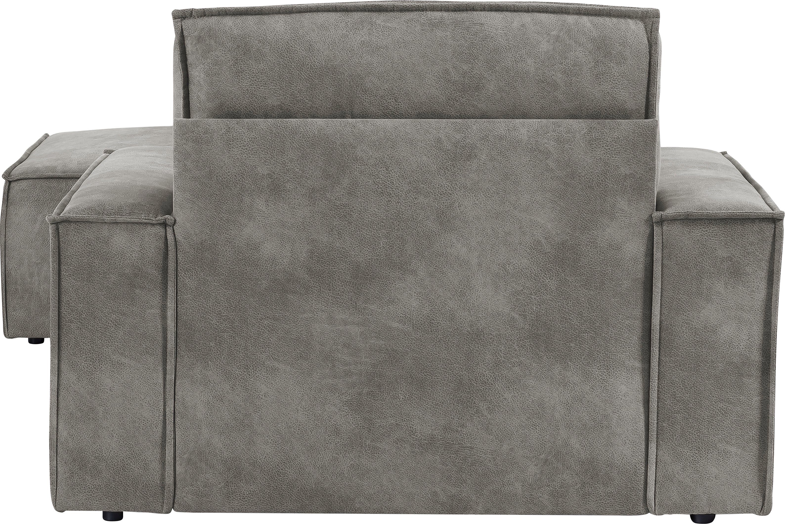 Home affaire Fauteuil Sherwood Loveseat en hocker als set, passend bij de bekleding-serie SHERWOOD