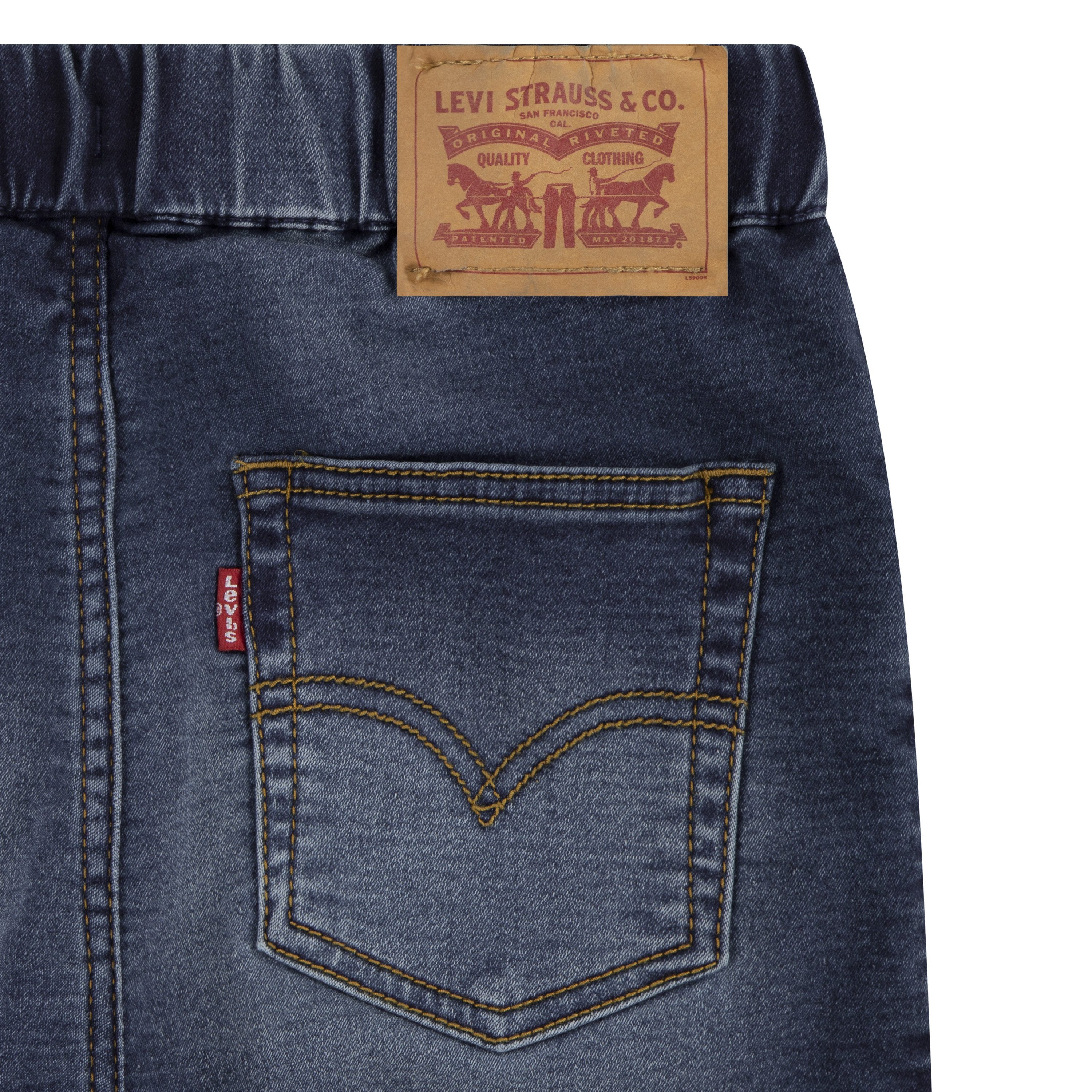 Levi's Kidswear Jeansbermuda LVB SKINNY FIT DOBBY SHORT