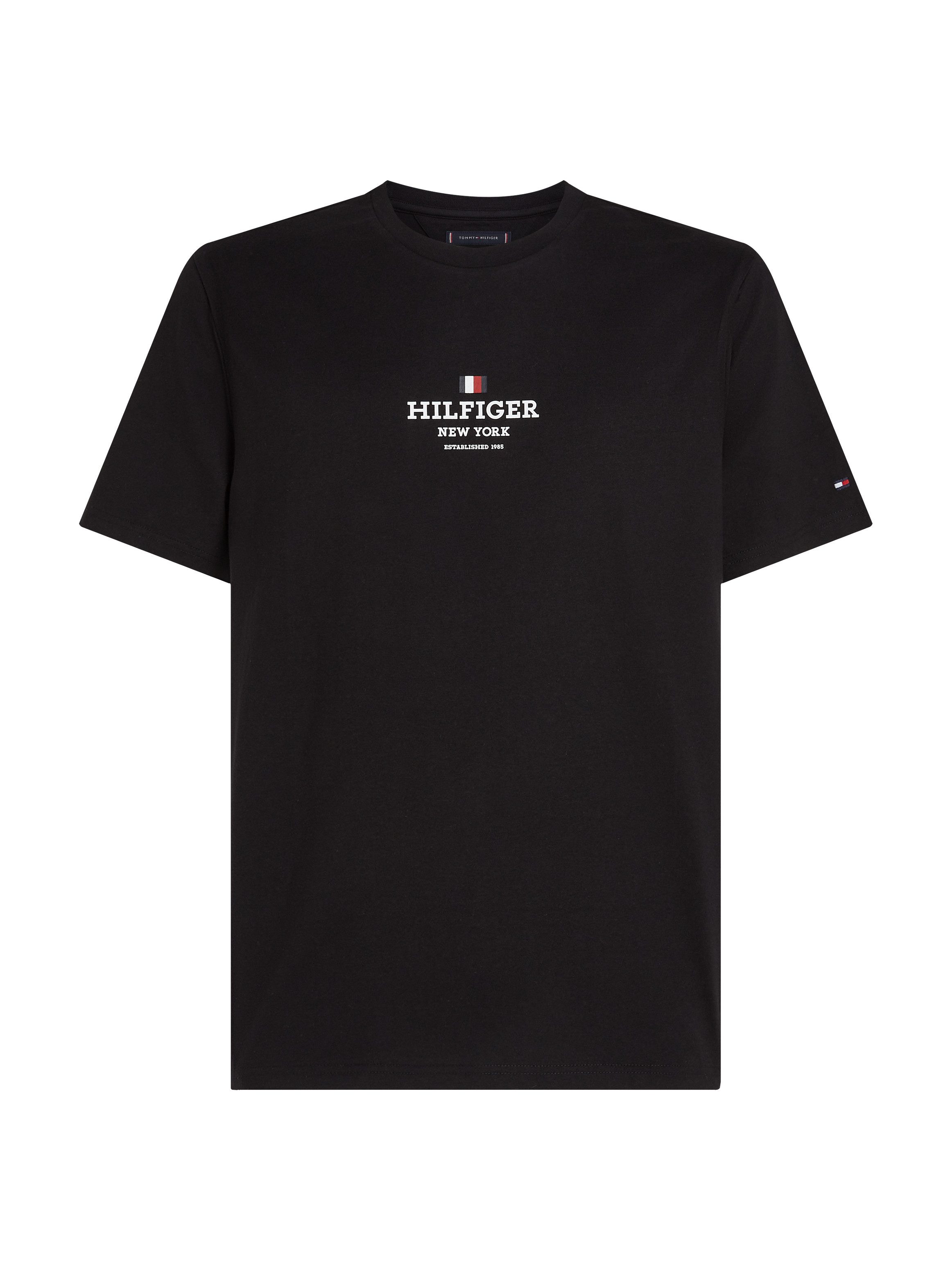 Tommy Hilfiger T-shirt RWB HILFIGER TEE Logoprint op borsthoogte